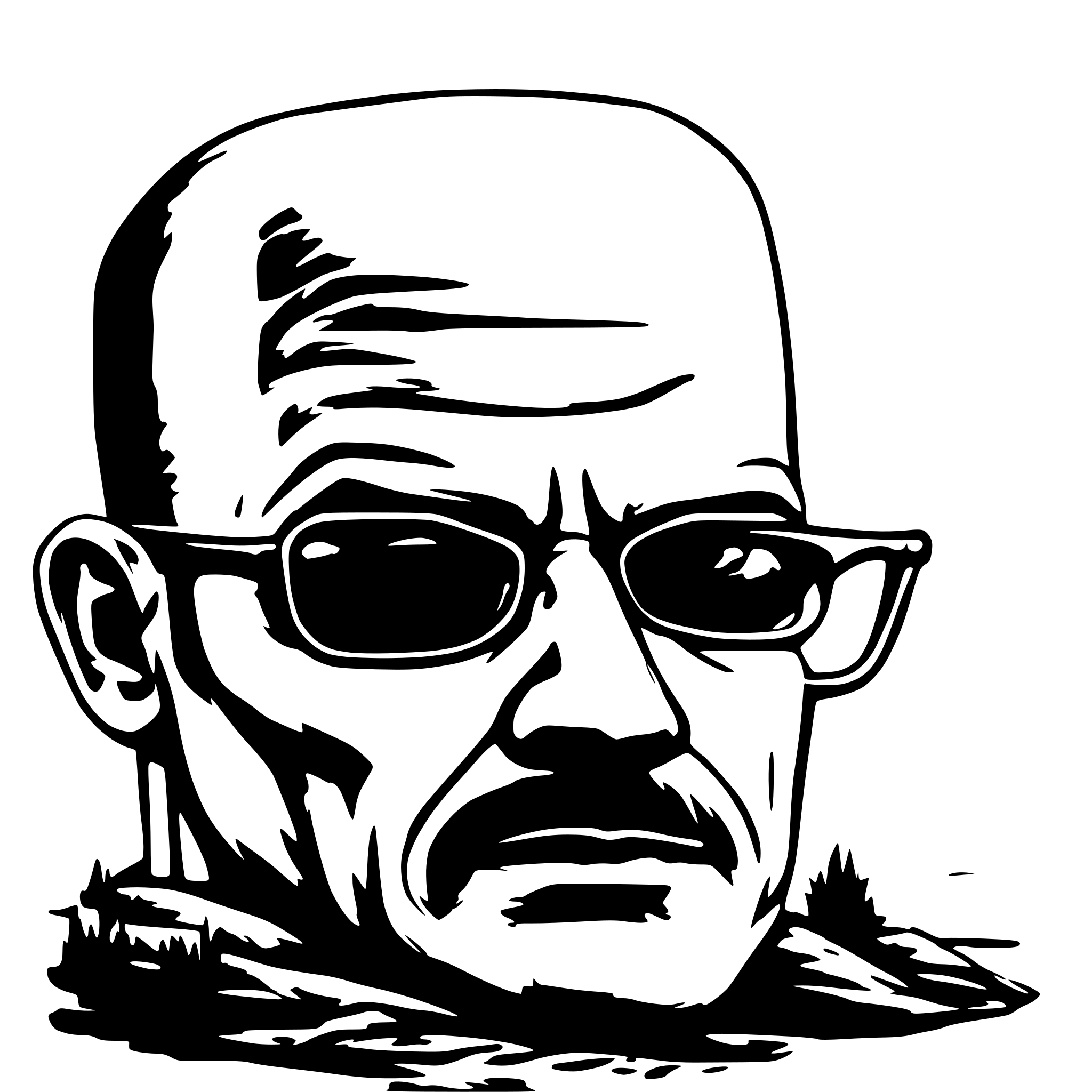 AI-generated SVG of 'Breaking bad poster'