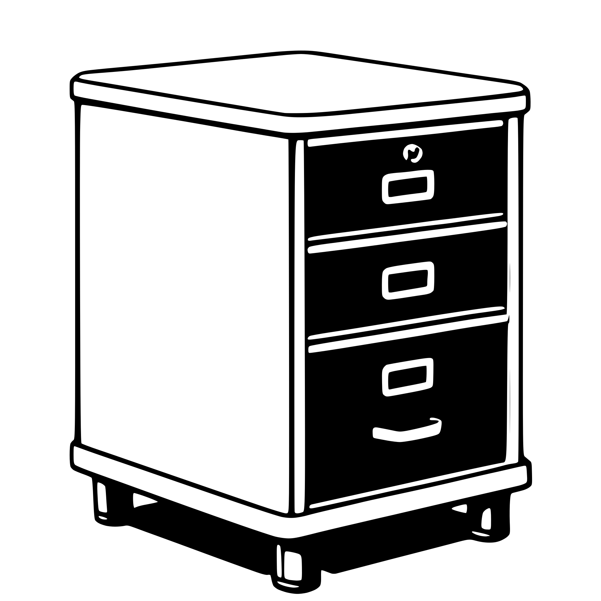 AI-generated SVG of 'filing cabinet'