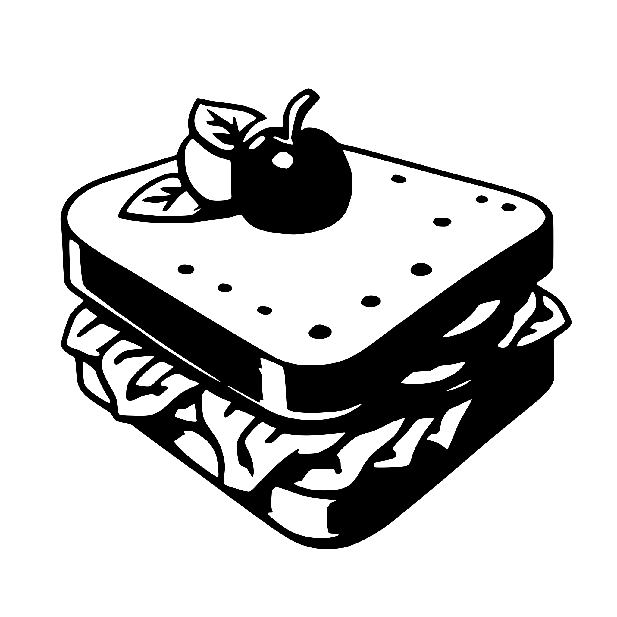 AI-generated SVG of a sandwich