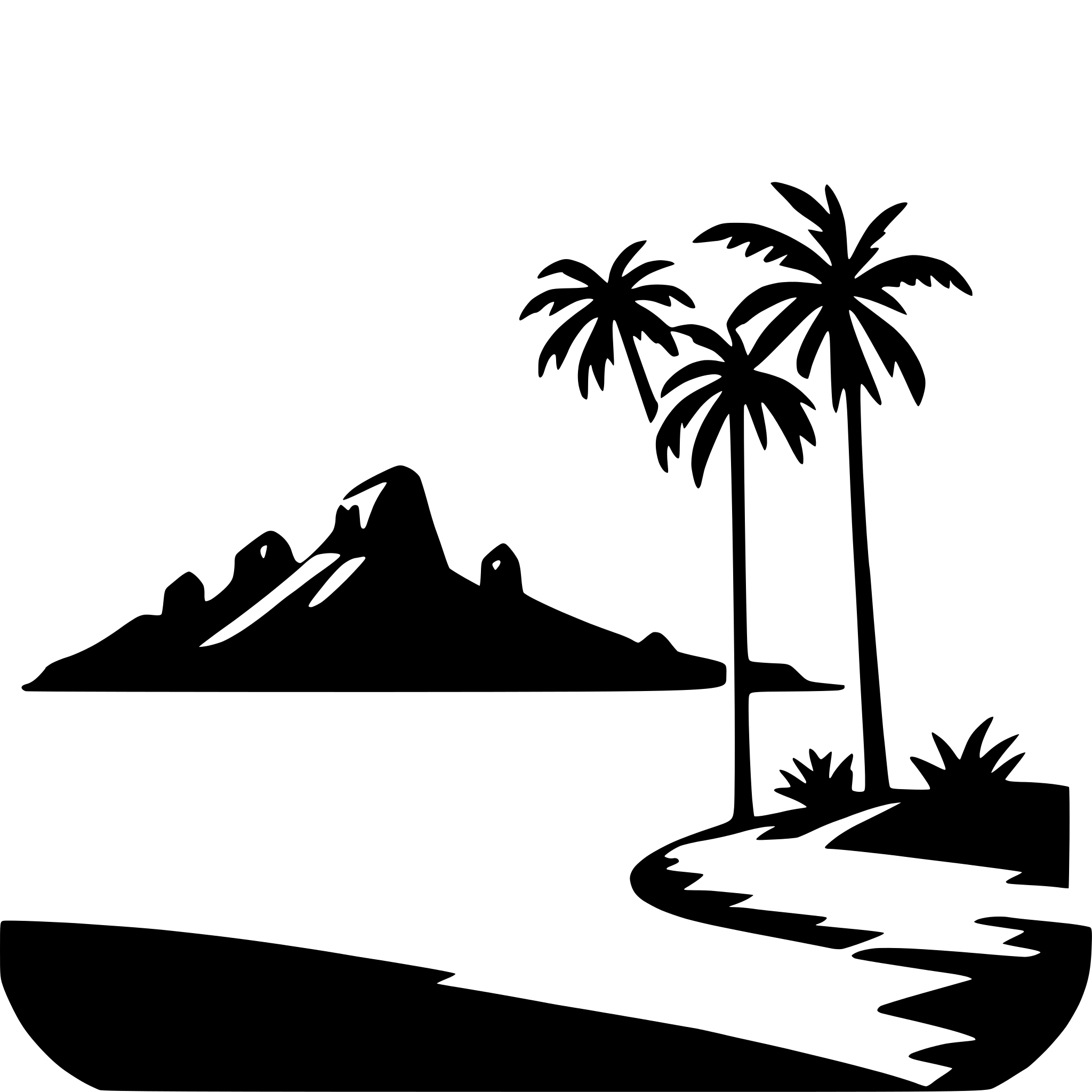 AI-generated SVG of 'bora bora'