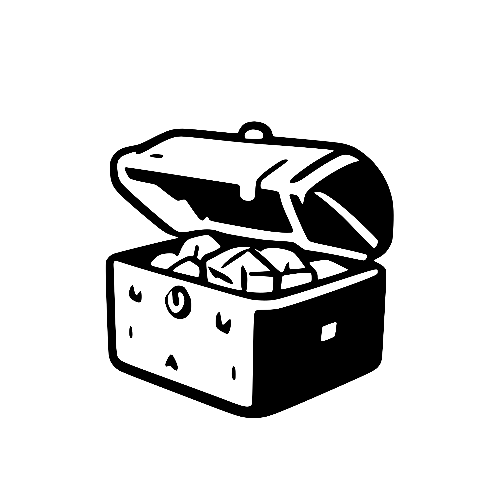 AI-generated SVG of a treasure chest