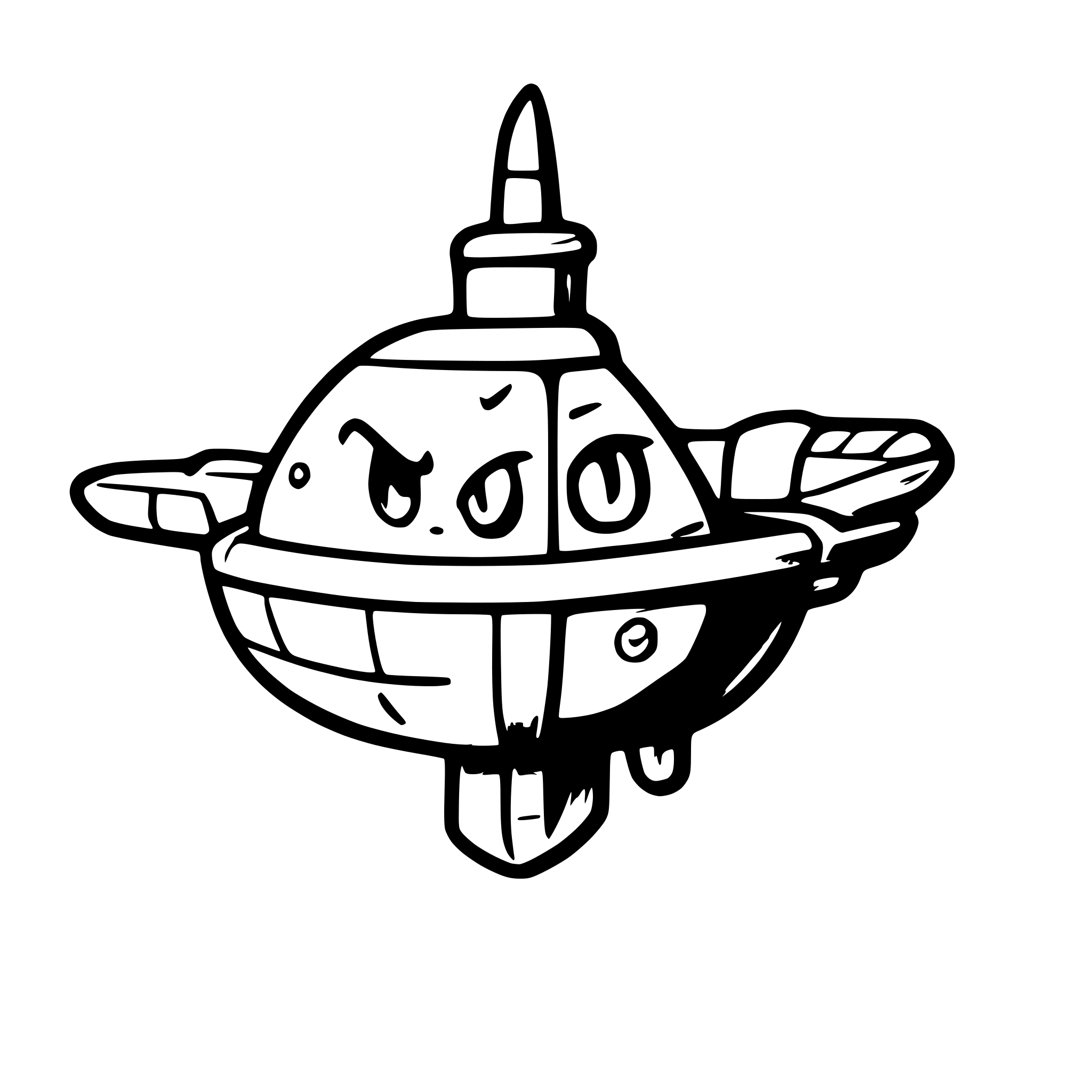 AI-generated SVG of a Spaceship game sprite. Designed for a vertically scrolling game.
The ship will be viewed from a top-down view