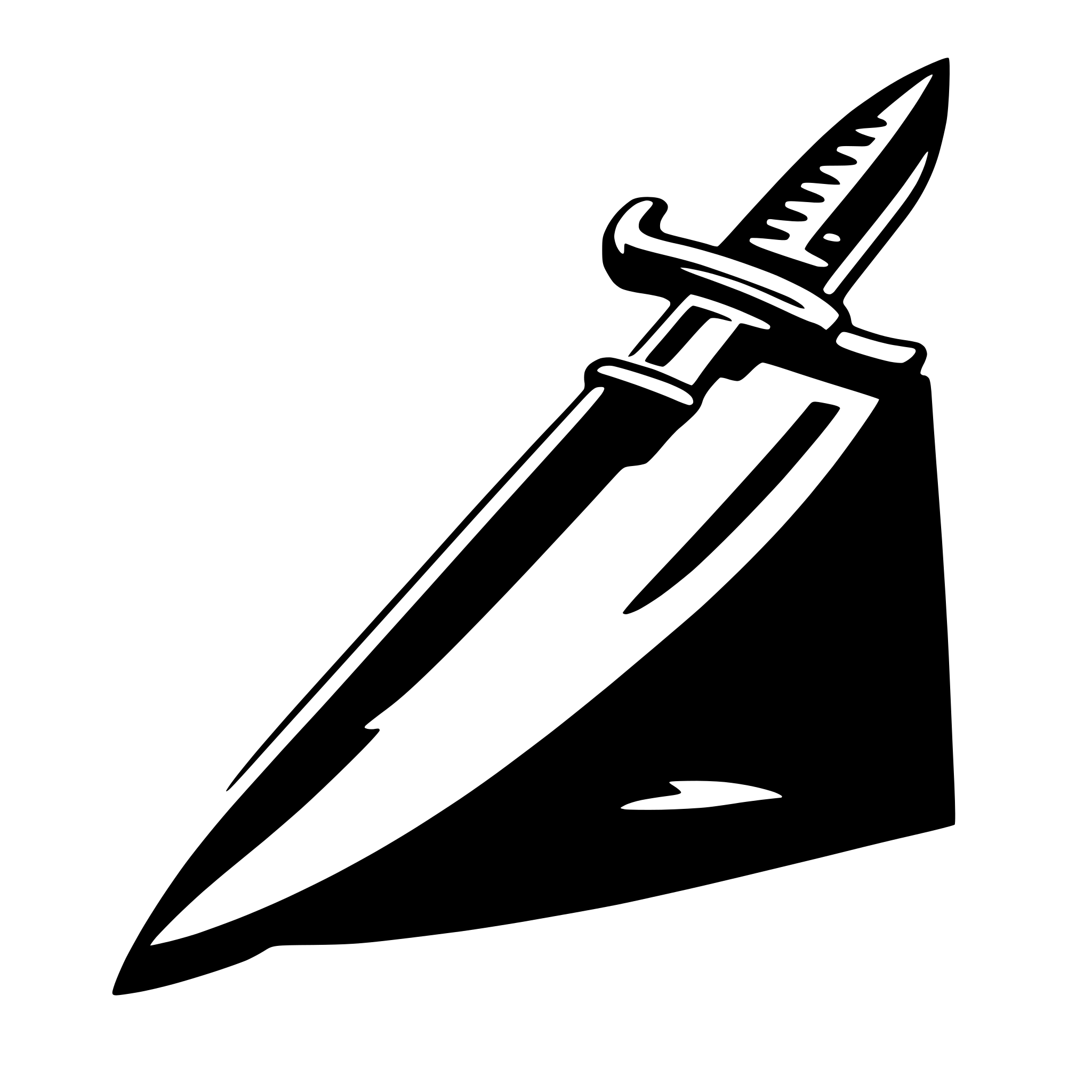 AI-generated SVG of 'knife'