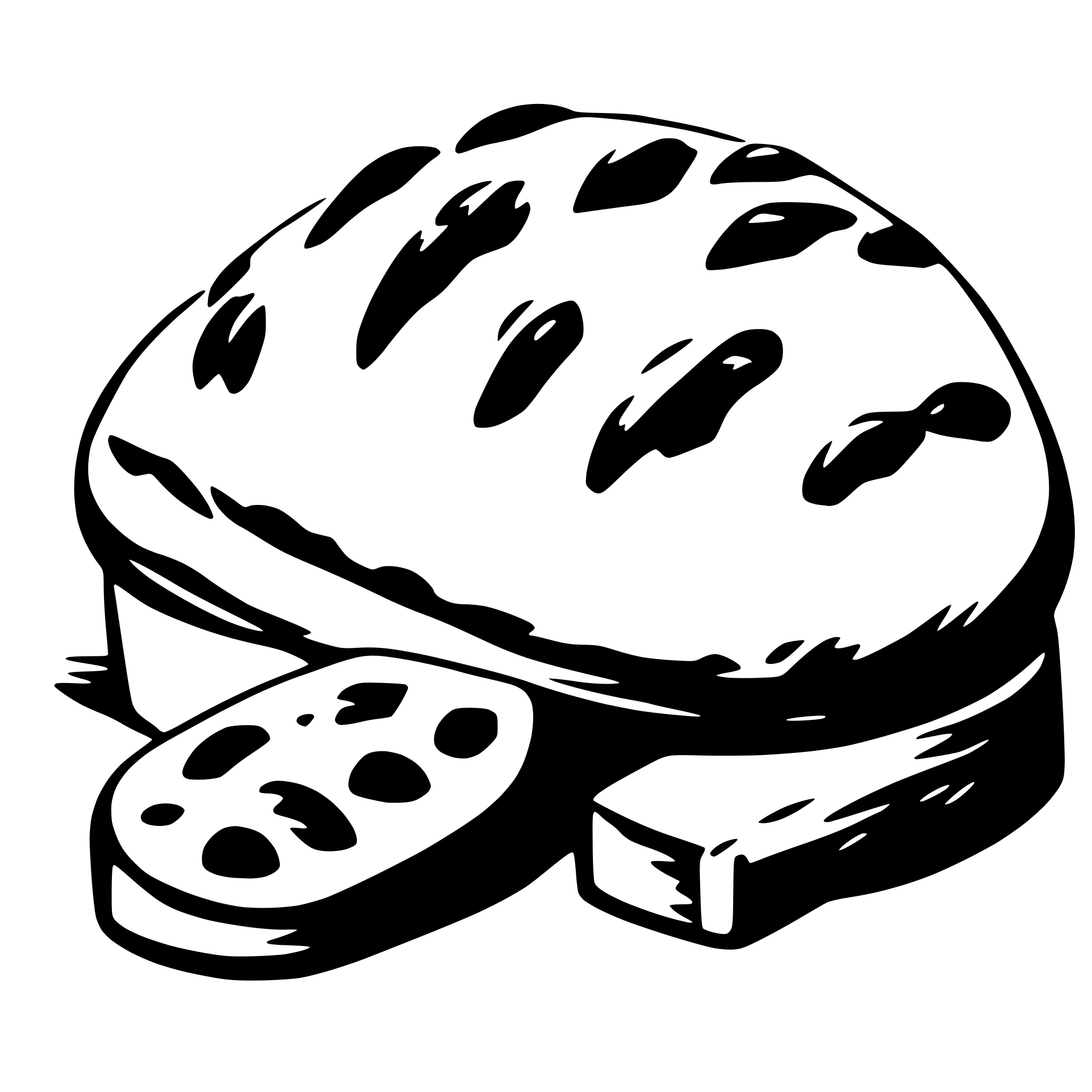 AI-generated SVG of a sour dough