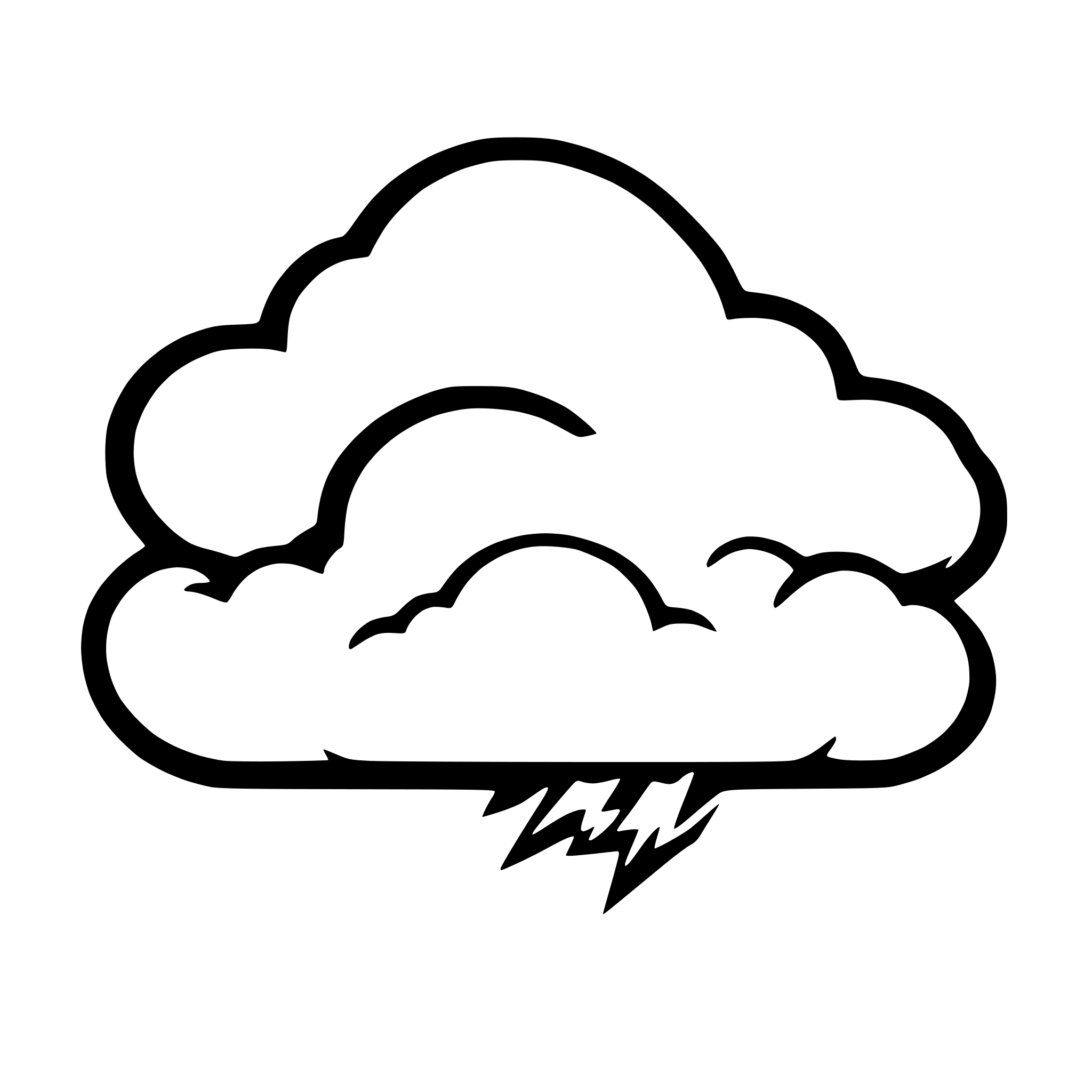 AI-generated SVG of a A fluffy cloud with a flash from it. Will be a computer icon and should be fairly simple. The cloud should be simple and the flash distinct AI-generated SVG of a A fluffy cloud with a flash from it. Will be a computer icon and should be fairly simple. The cloud should be simple and the flash distinct