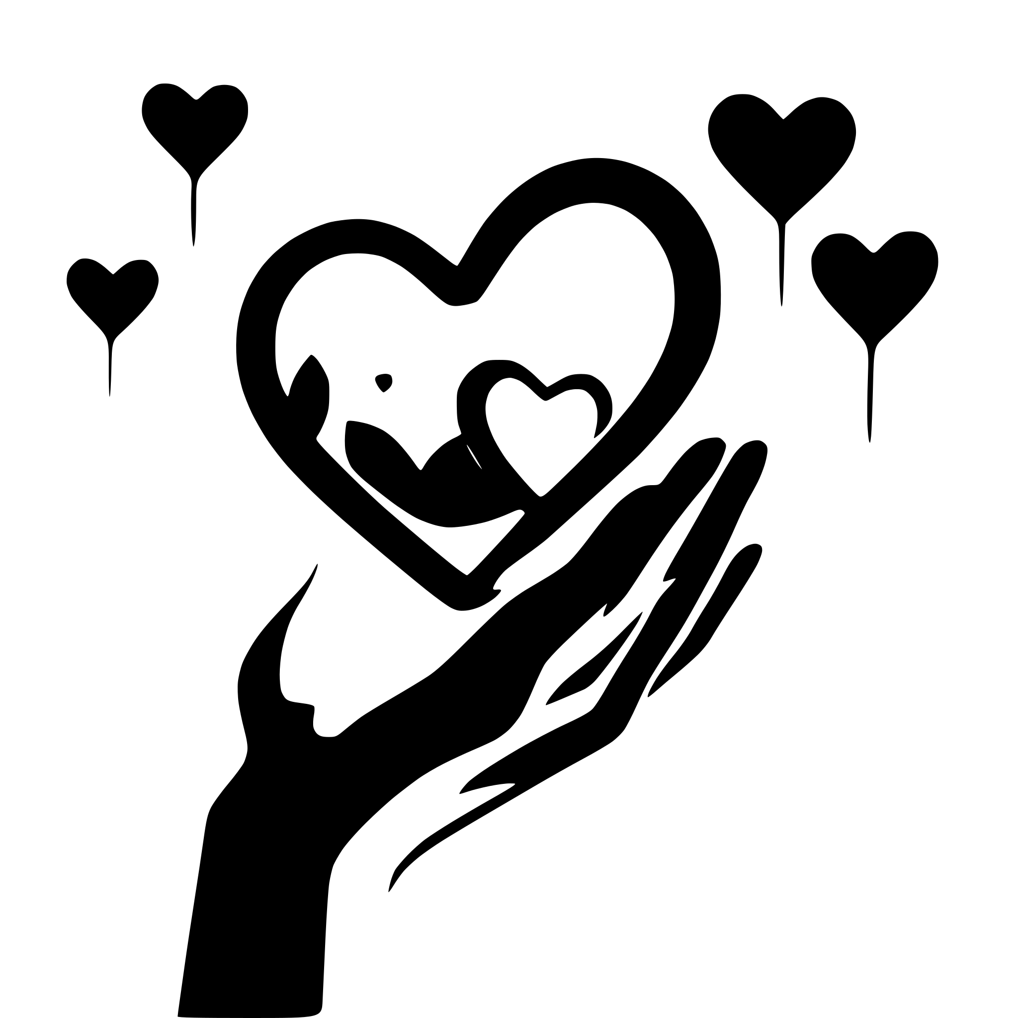 AI-generated SVG of a beautiful hearts floating in a soft glowing background