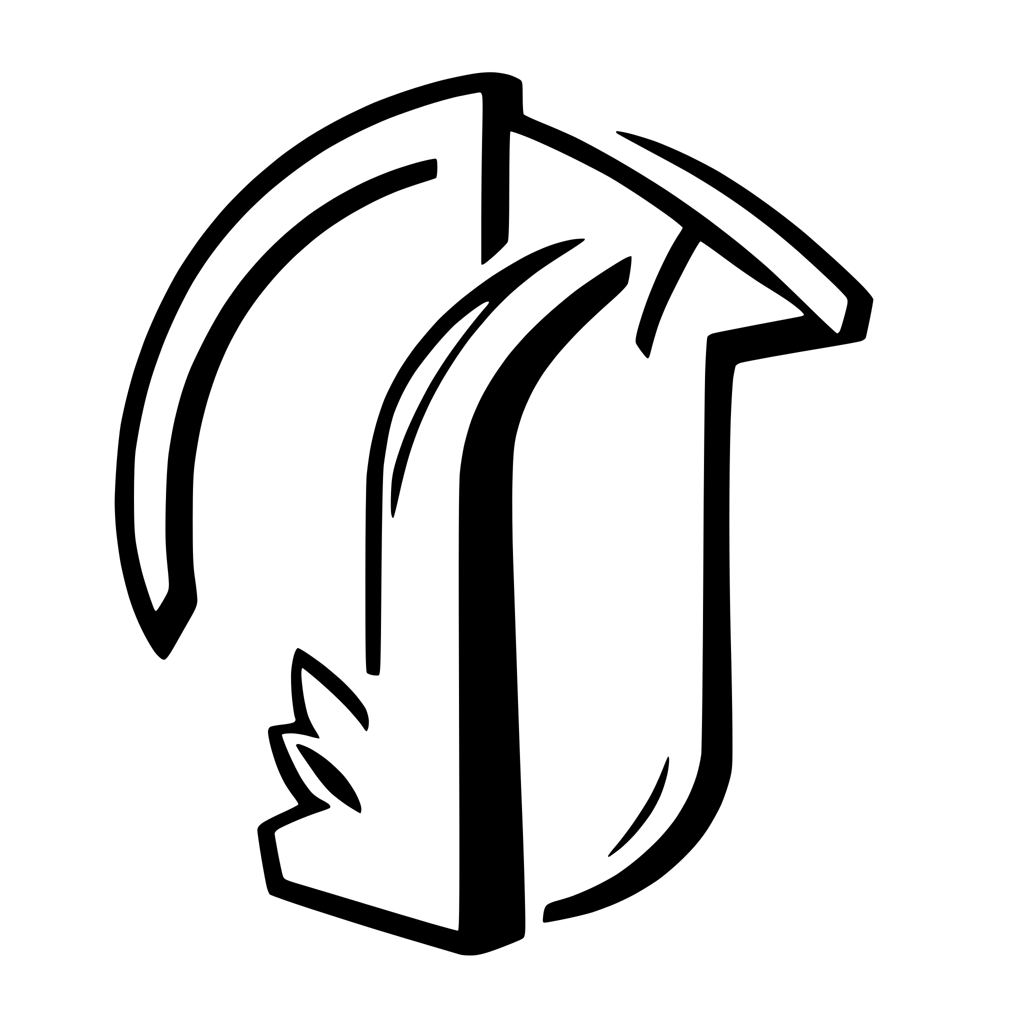 AI-generated SVG of a A capital F made from one continuous shape that turns into an arrow on the top for use as a logo