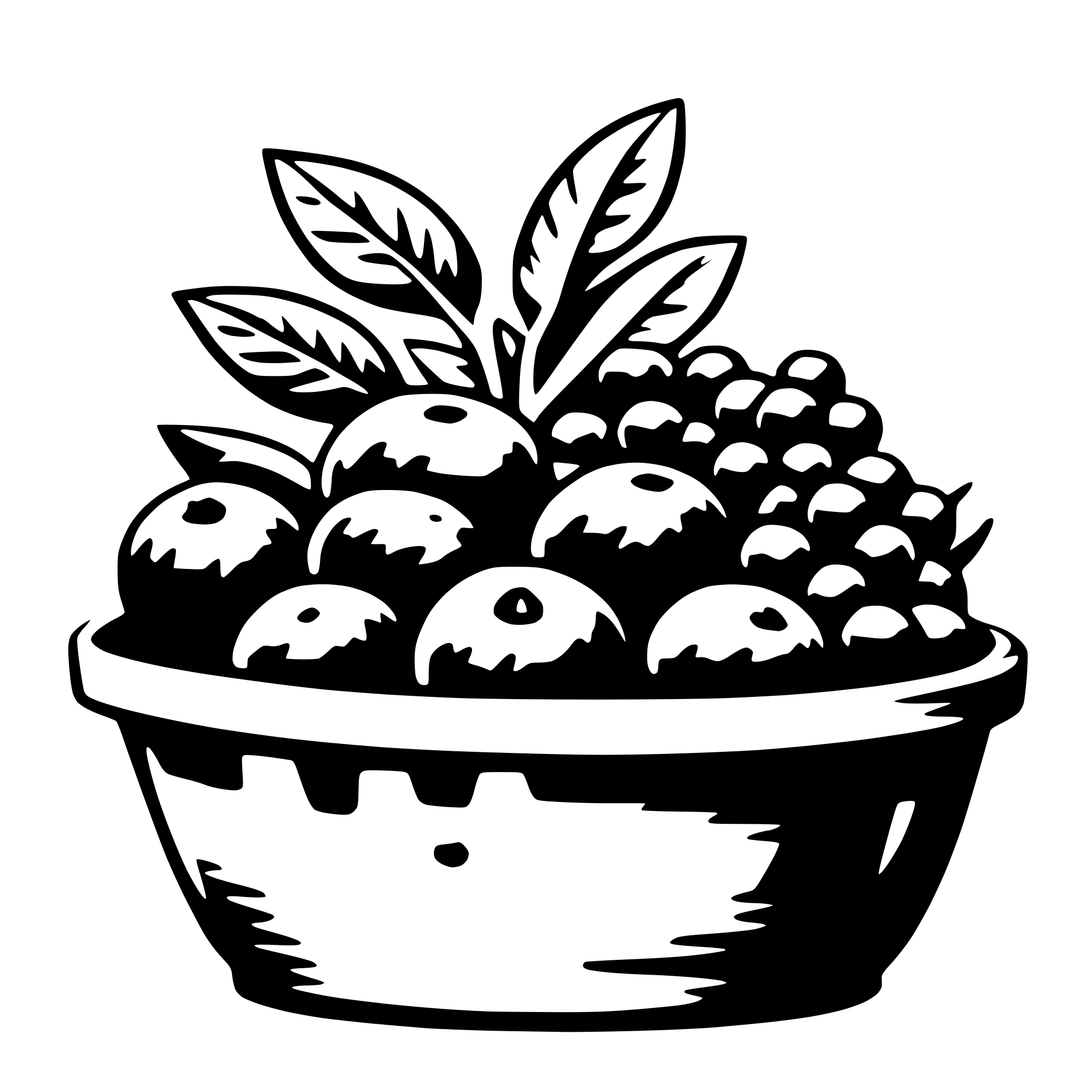 AI-generated SVG of 'fruit basket'