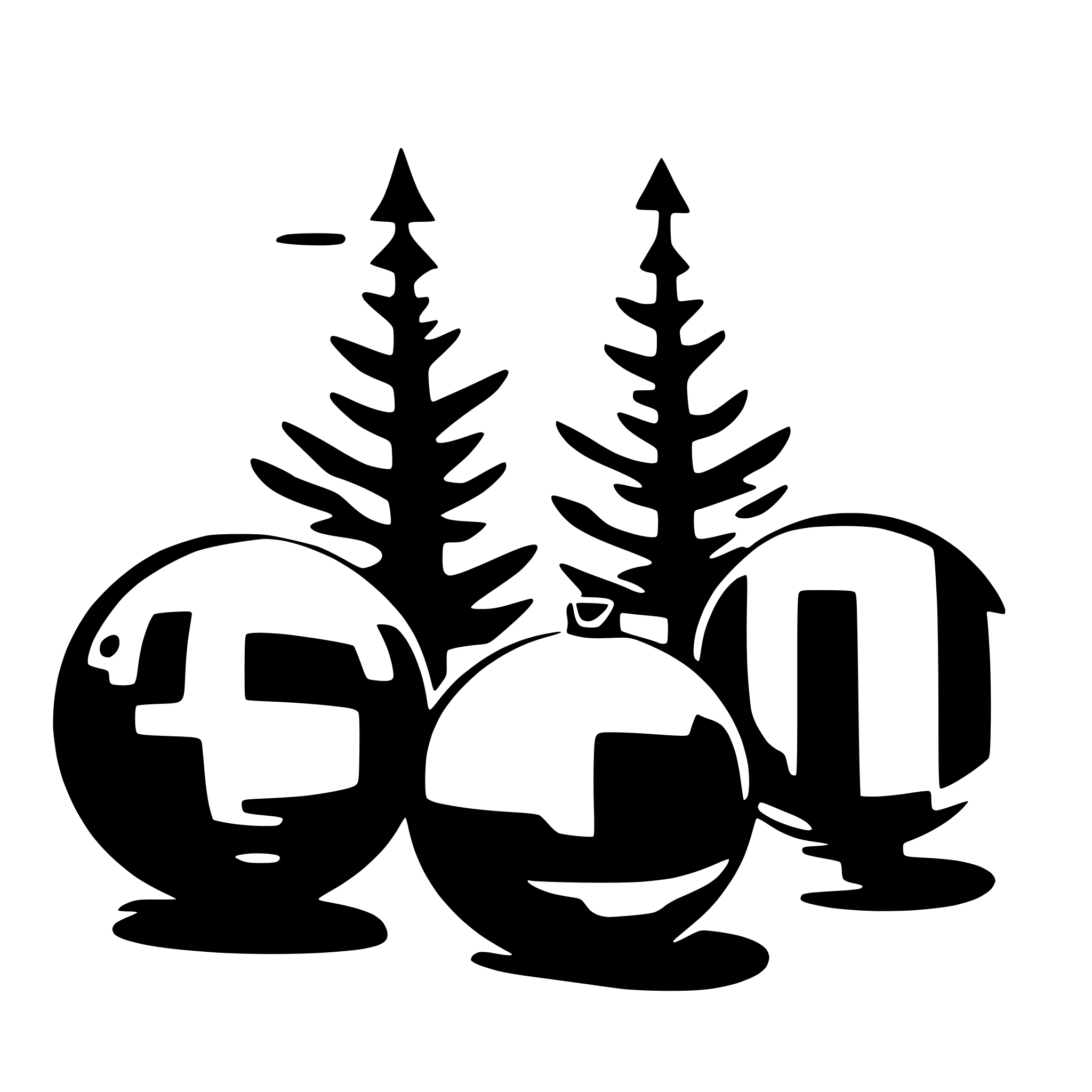 AI-generated SVG of 'christmas tree balls on it'