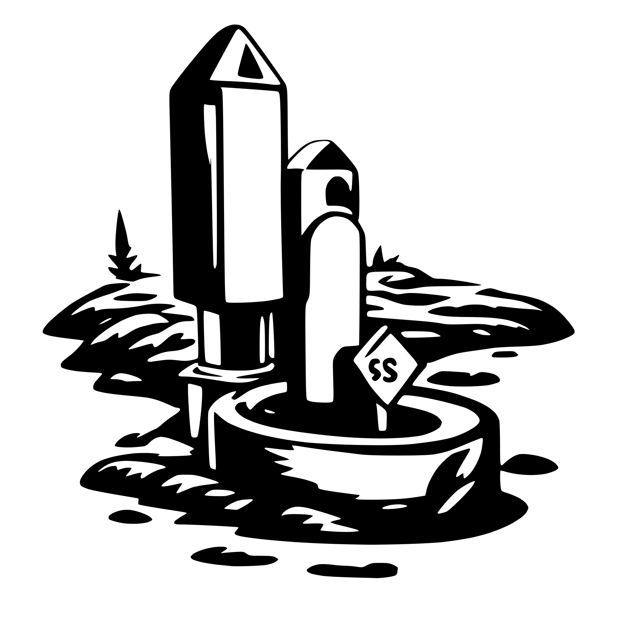 AI-generated SVG of a sos