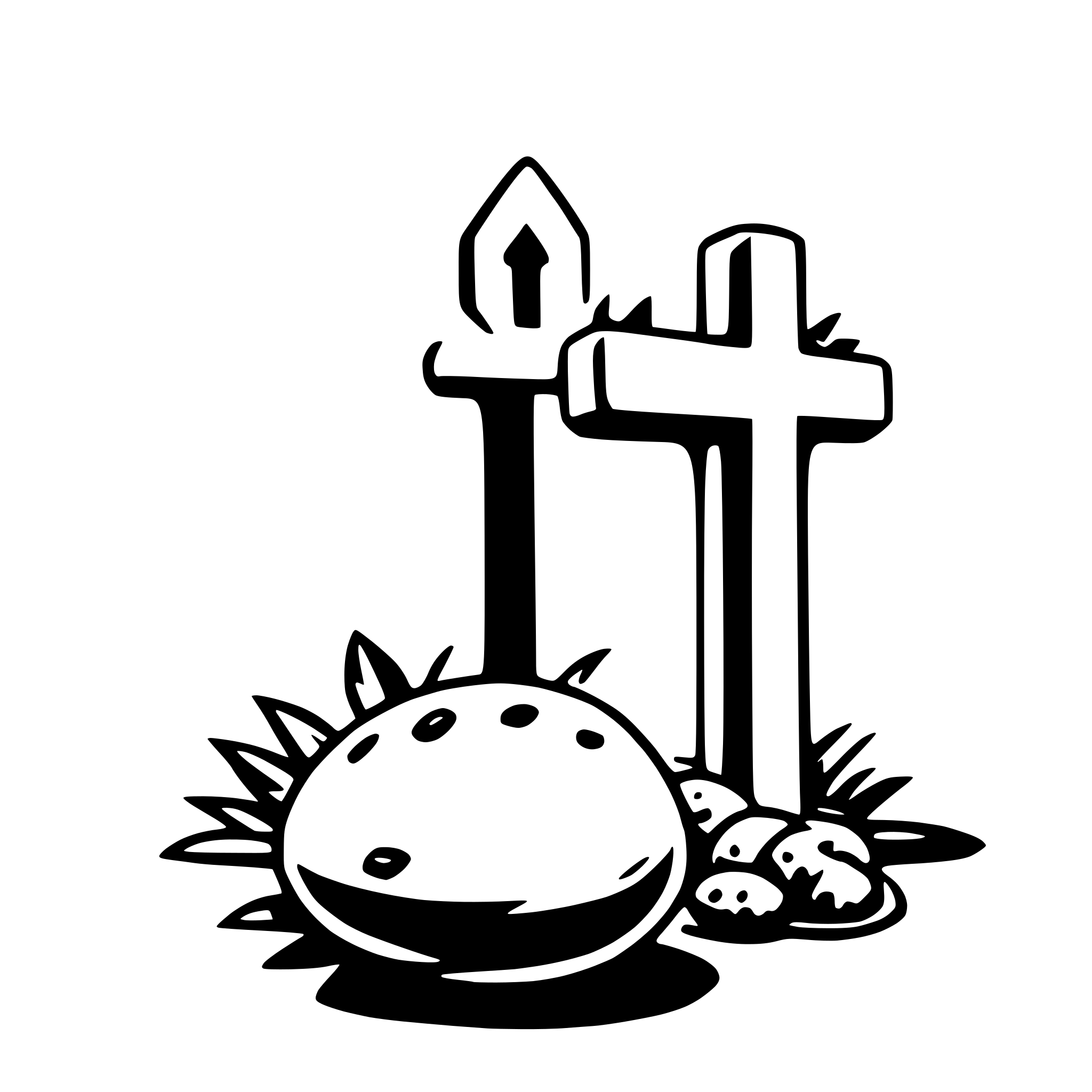 AI-generated SVG of a easter sunday
