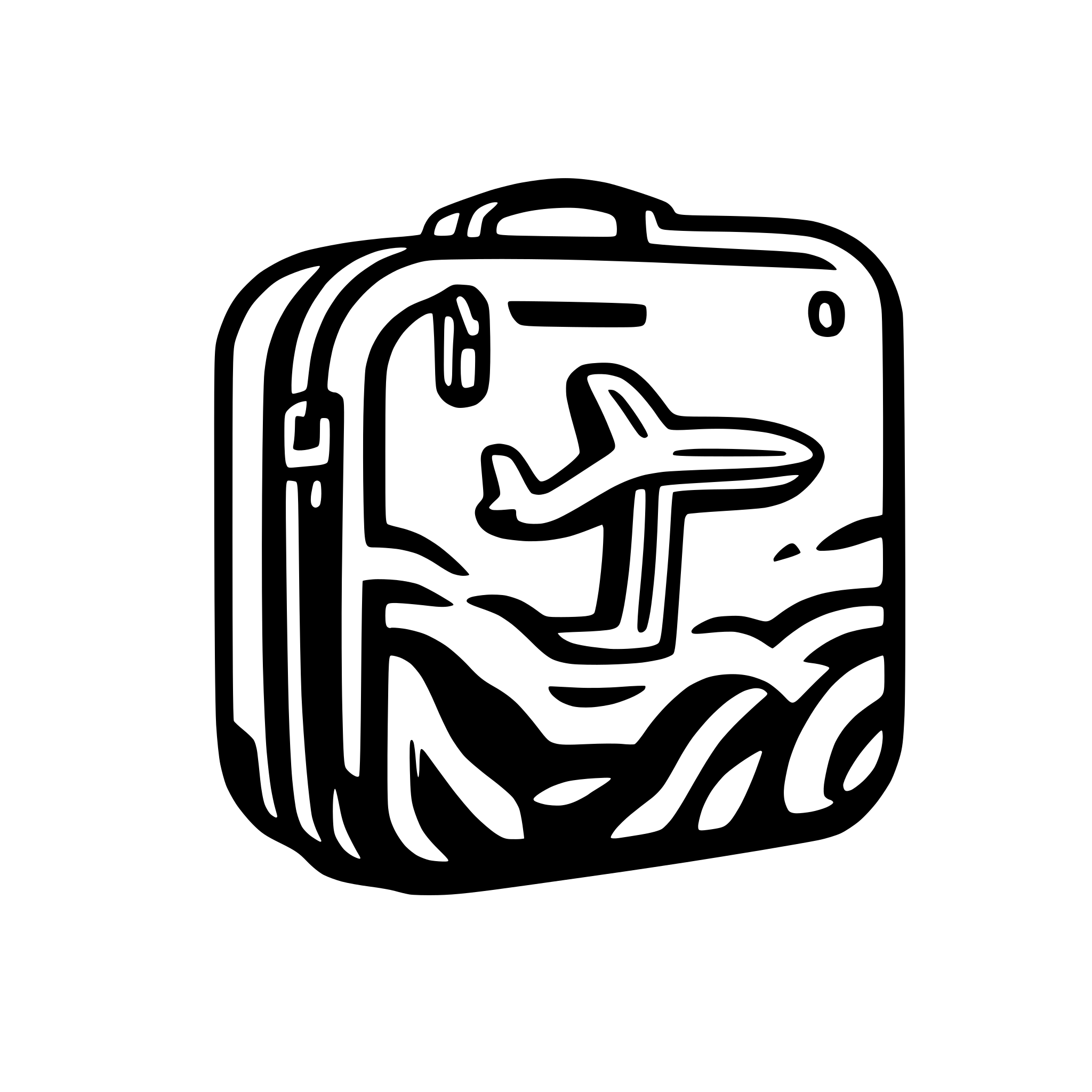 AI-generated SVG of 'simple travel icon'