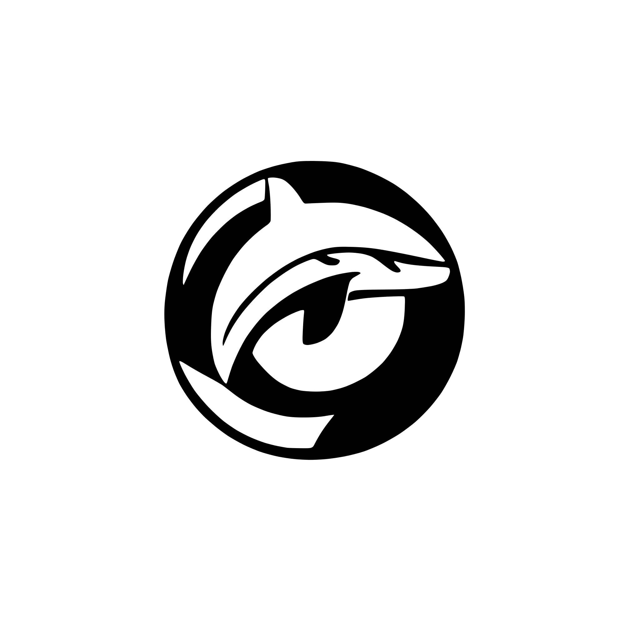 AI-generated SVG of a orca