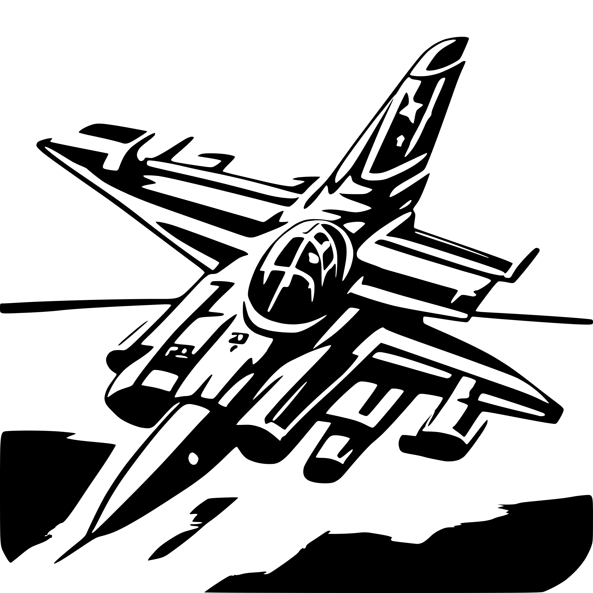 AI-generated SVG of a draw me a vector styled illustration of american f 16 fighter jett. there should be no background and the vector should be 8k
