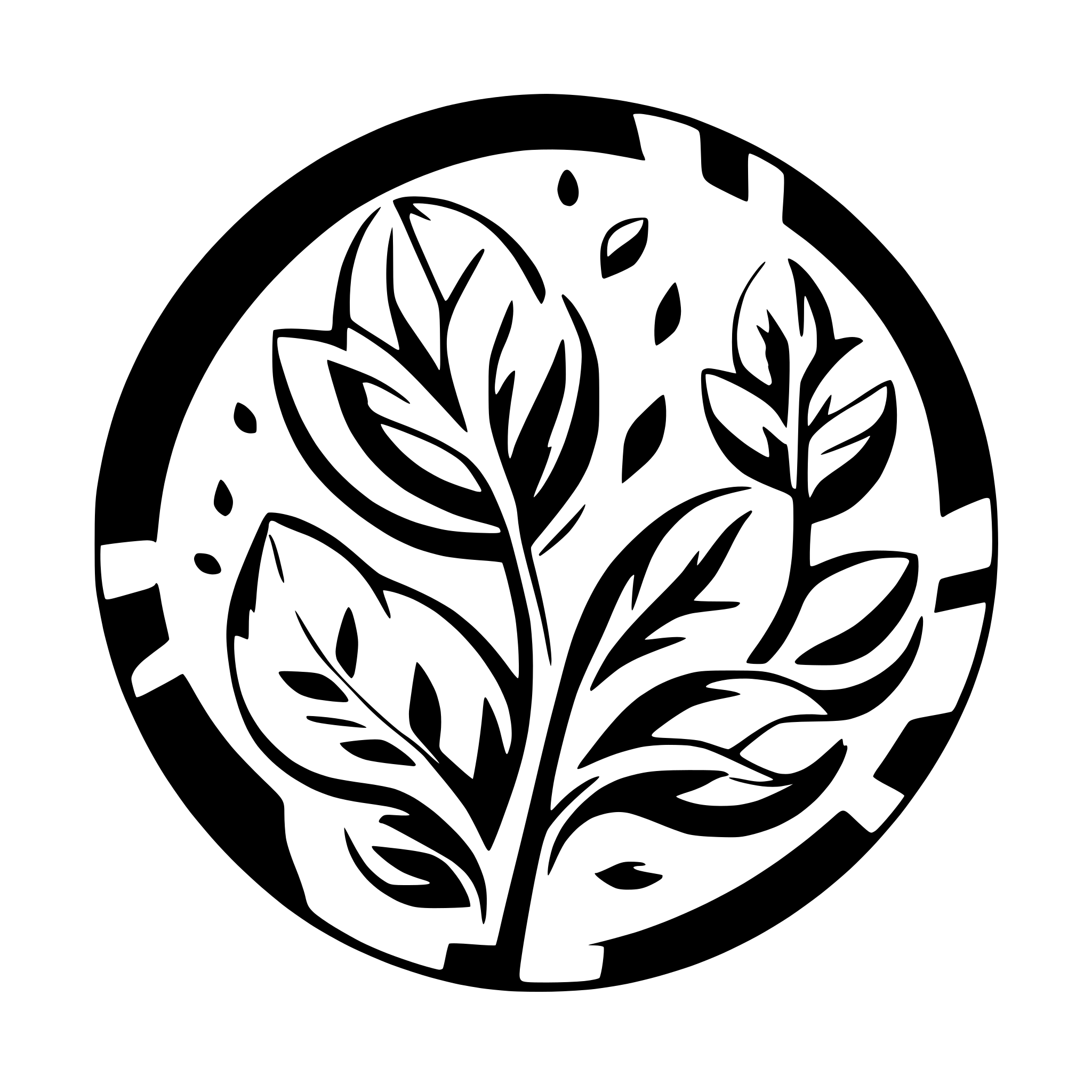 AI-generated SVG of a Floral pattern design