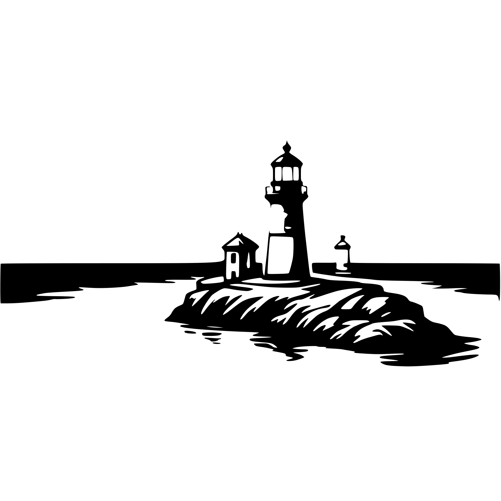 AI-generated SVG of 'lighthouse sea'