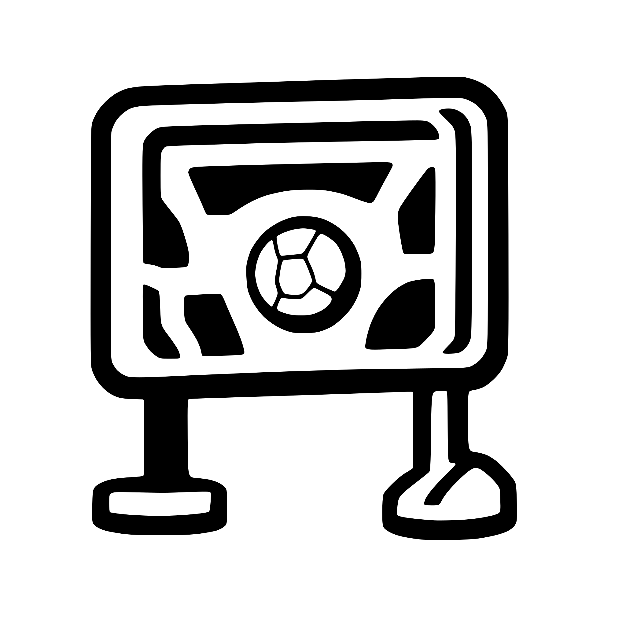 AI-generated SVG of a football with goalposts