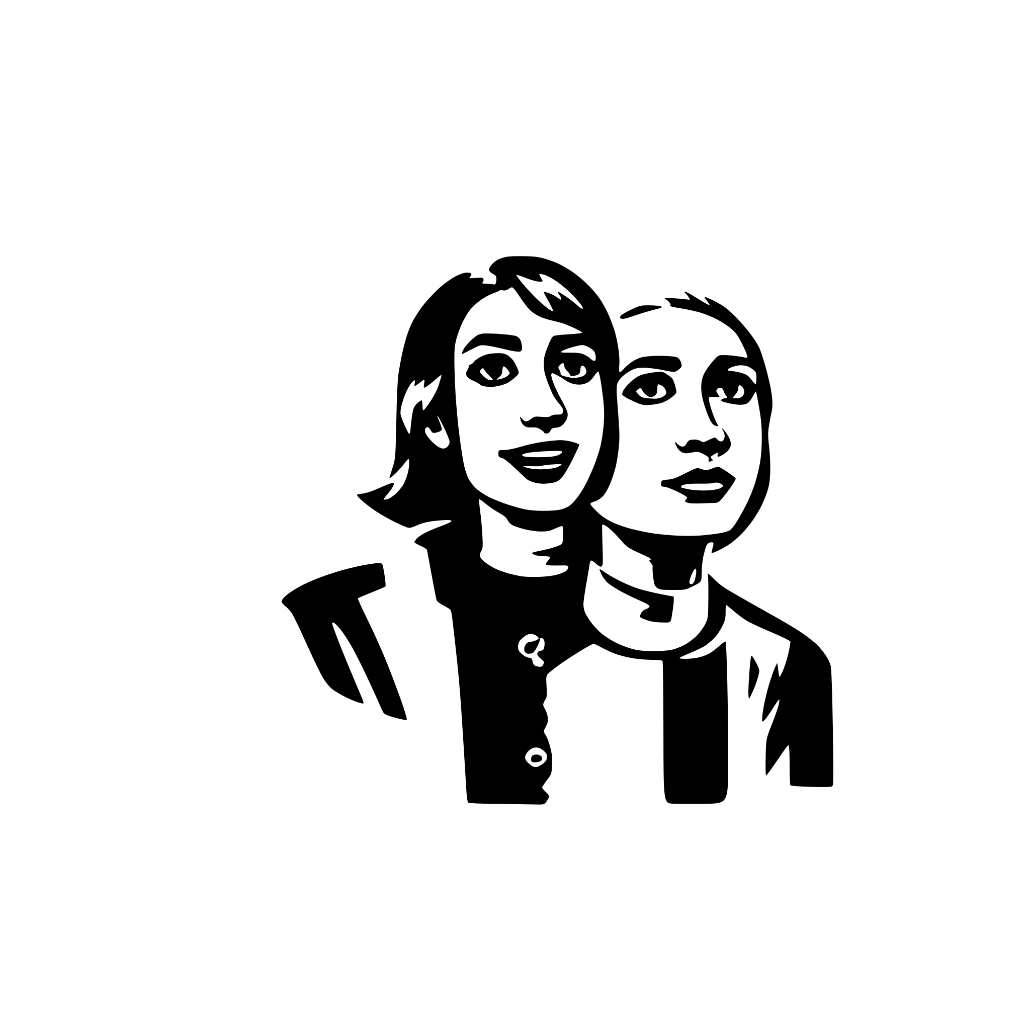 AI-generated SVG of a a person with 'mood swing'