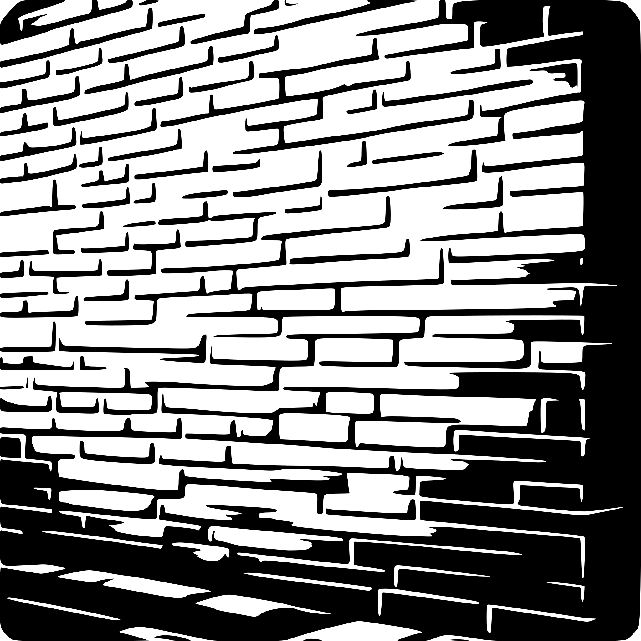 AI-generated SVG of a brick wall