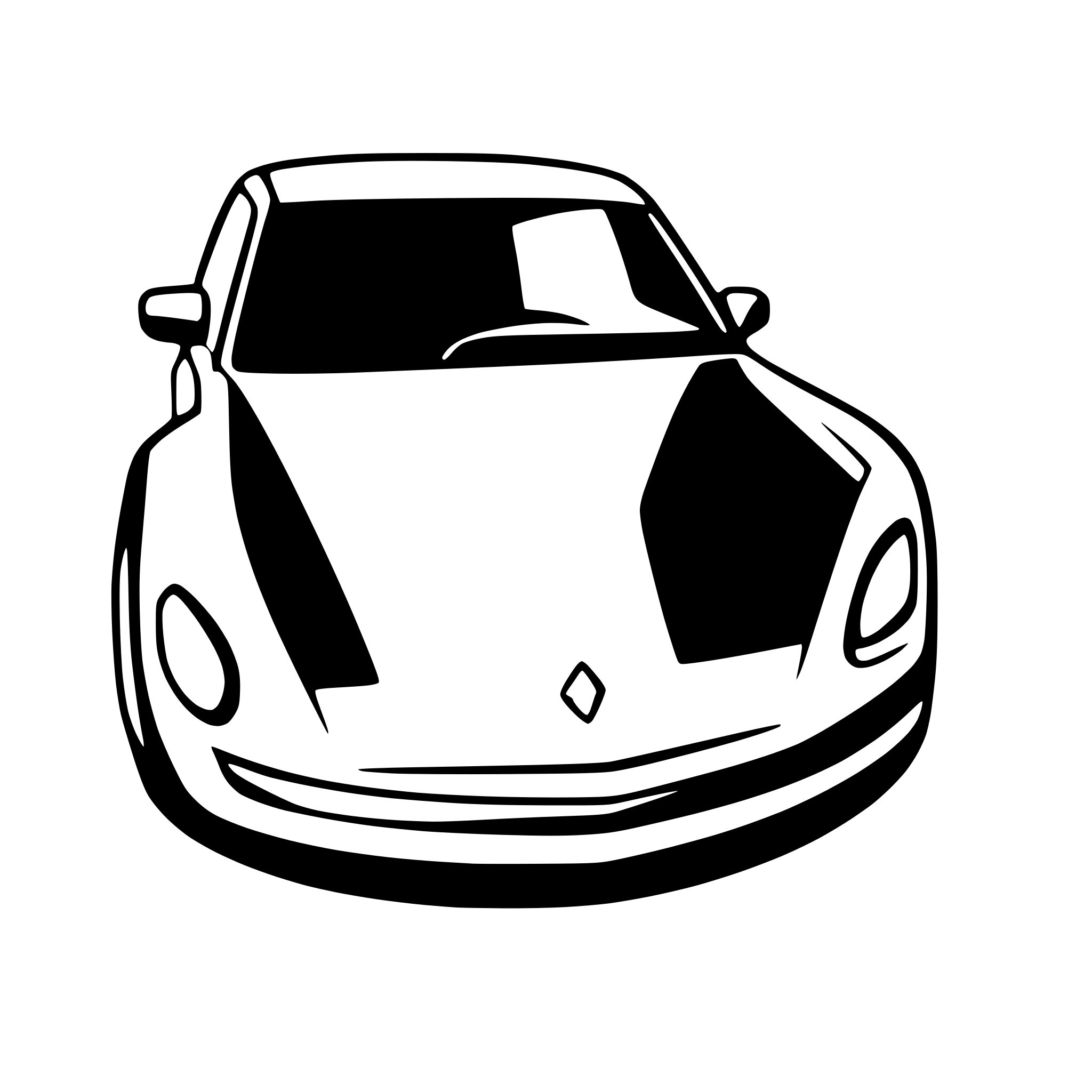 AI-generated SVG of 'tatra 87'