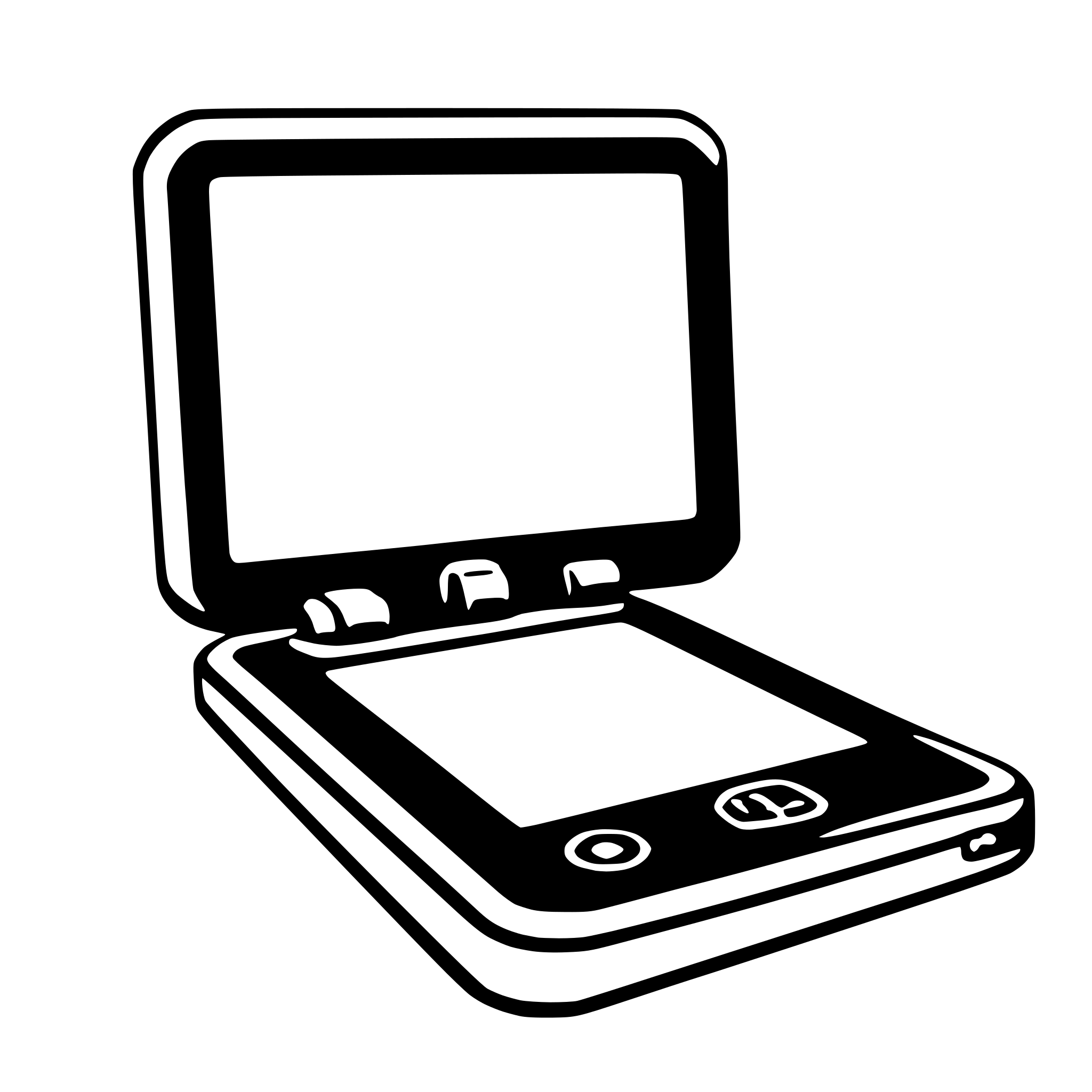 AI-generated SVG of a tablet