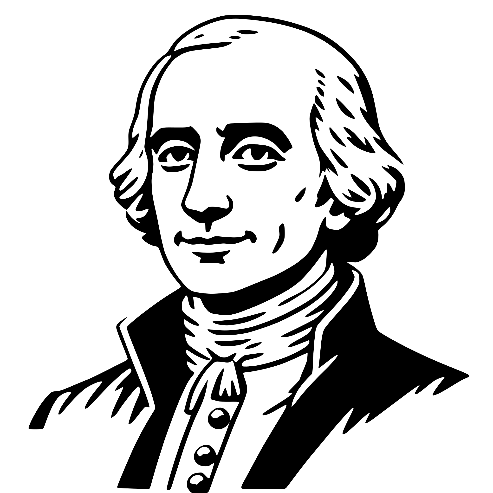 AI-generated SVG of a adam smith