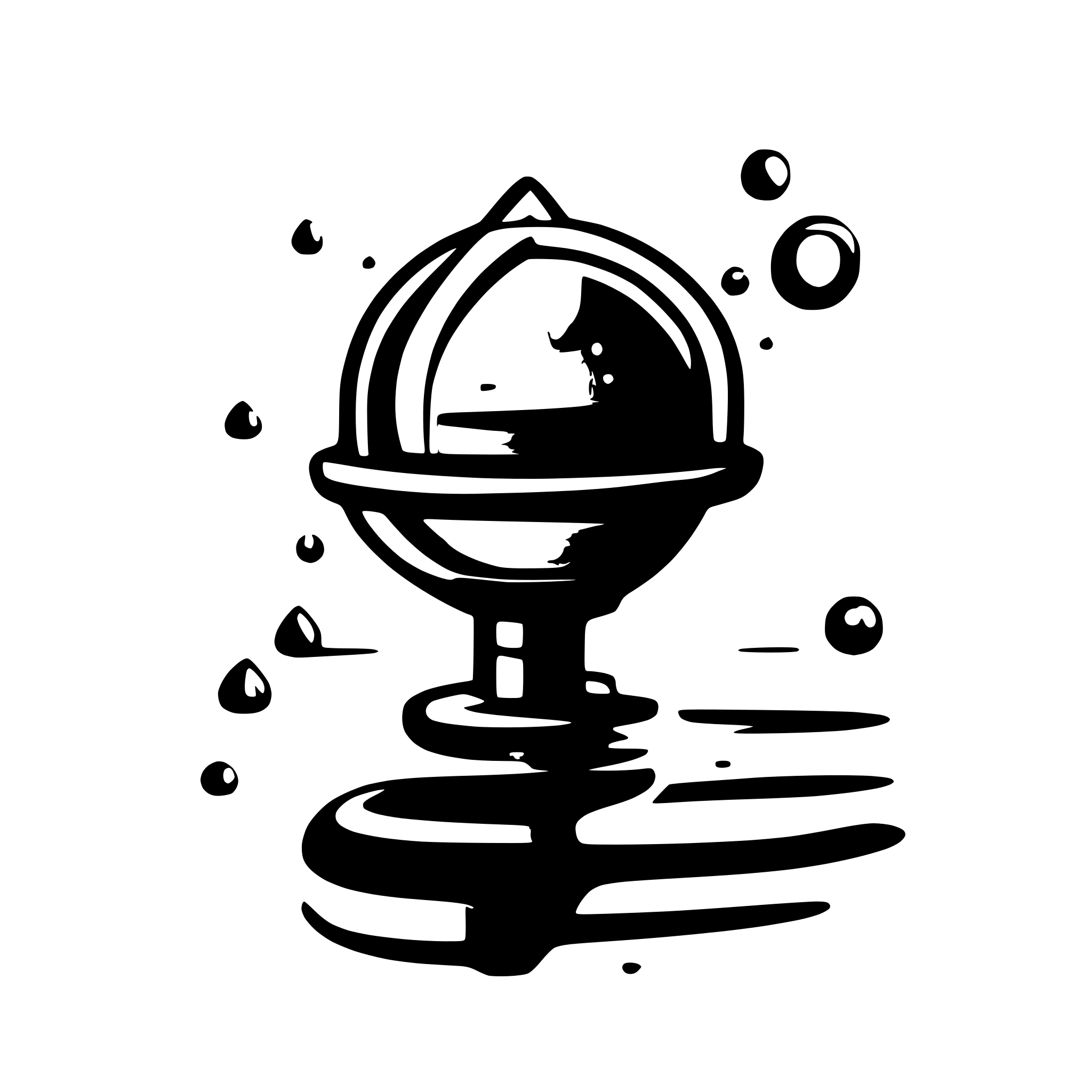 AI-generated SVG of a Create a logo for a neural network development company. A neural network can detect the presence of oil slicks on the surface of the water. Make the logo in a futuristic style, use the purple color as a basis.