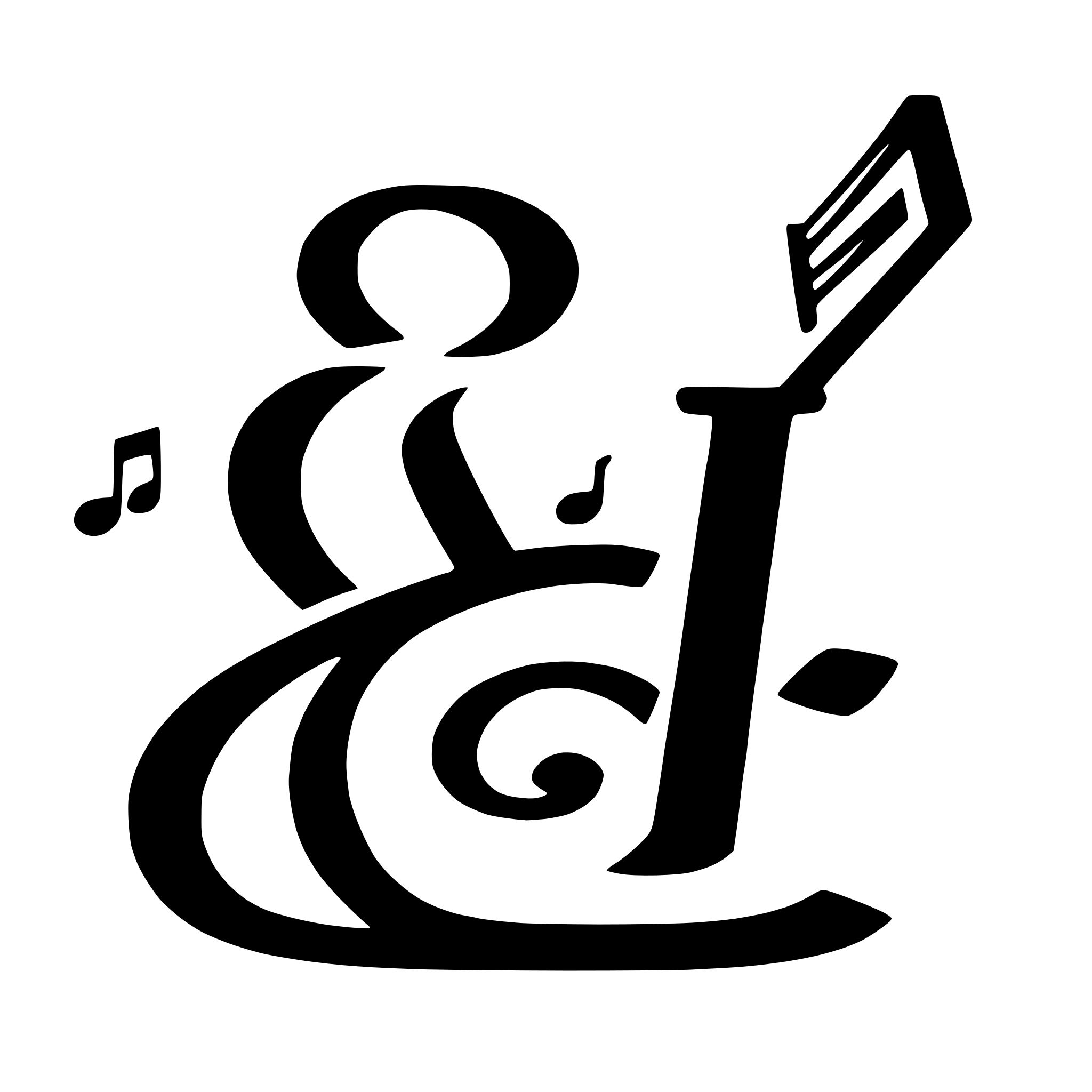 AI-generated SVG of a love music notes