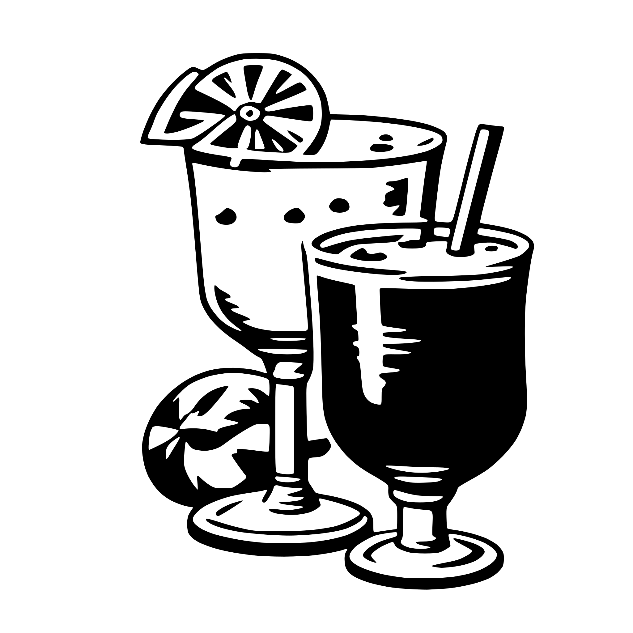 AI-generated SVG of 'cocktail'