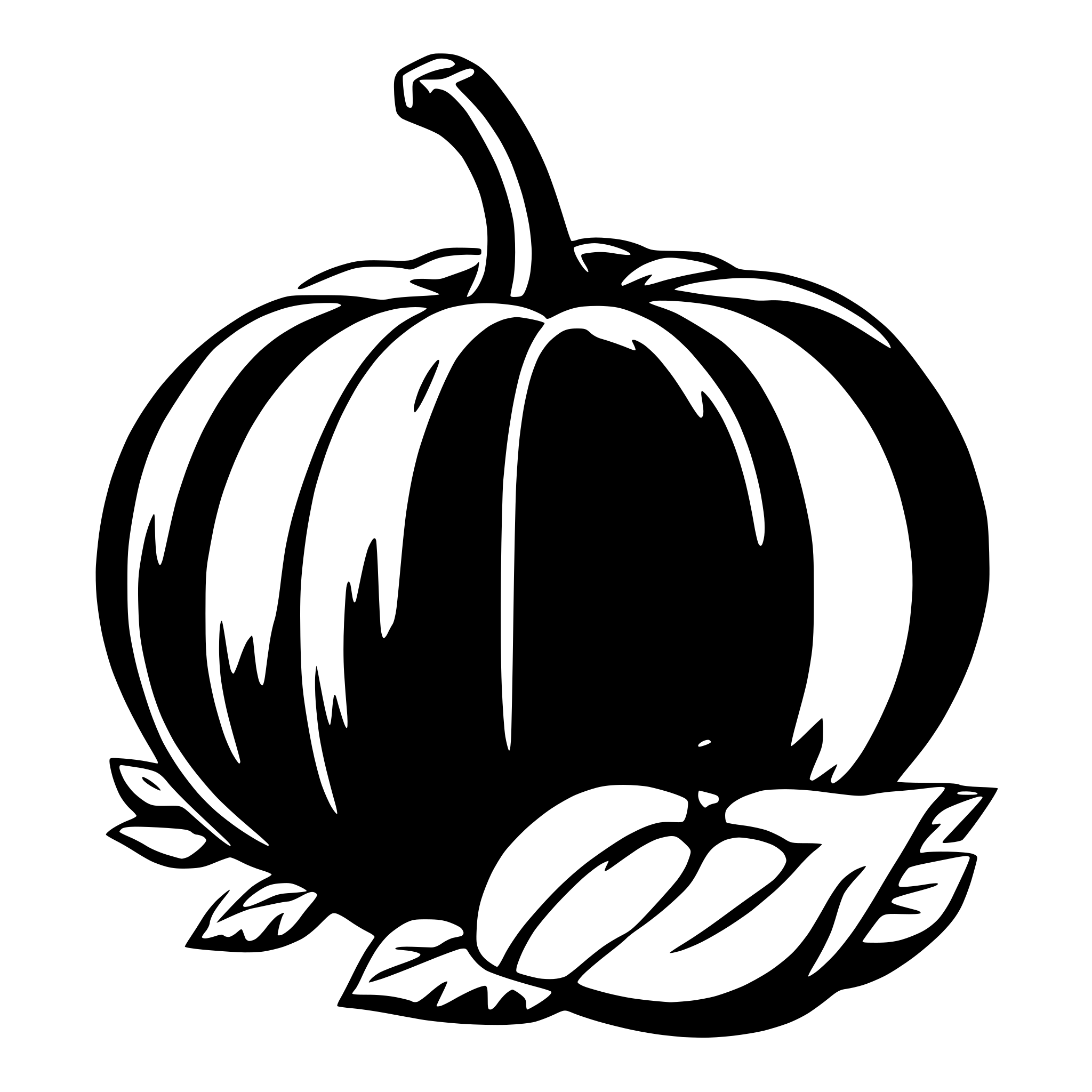 AI-generated SVG of 'autumn pumpkin'