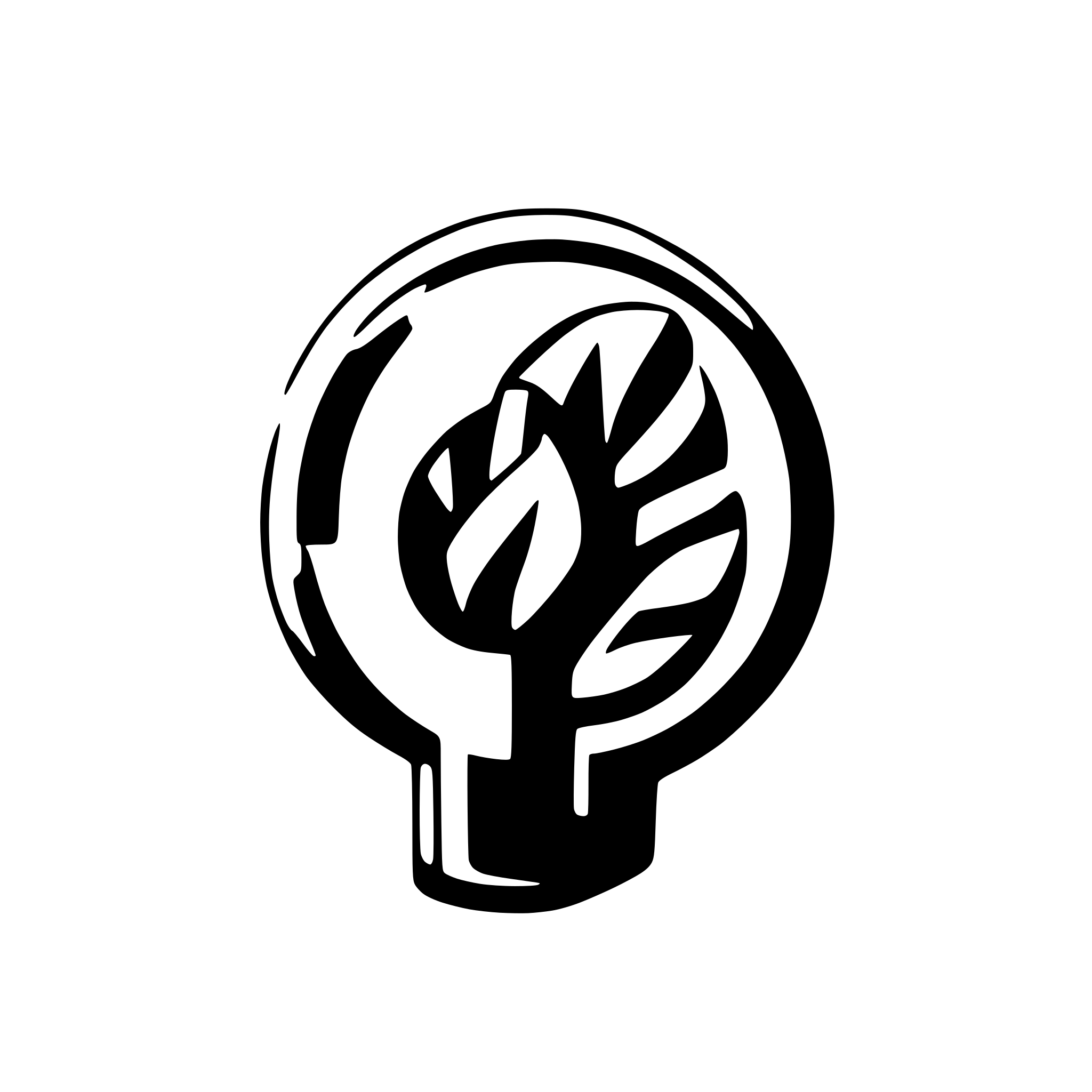 AI-generated SVG of a application logo for configuration