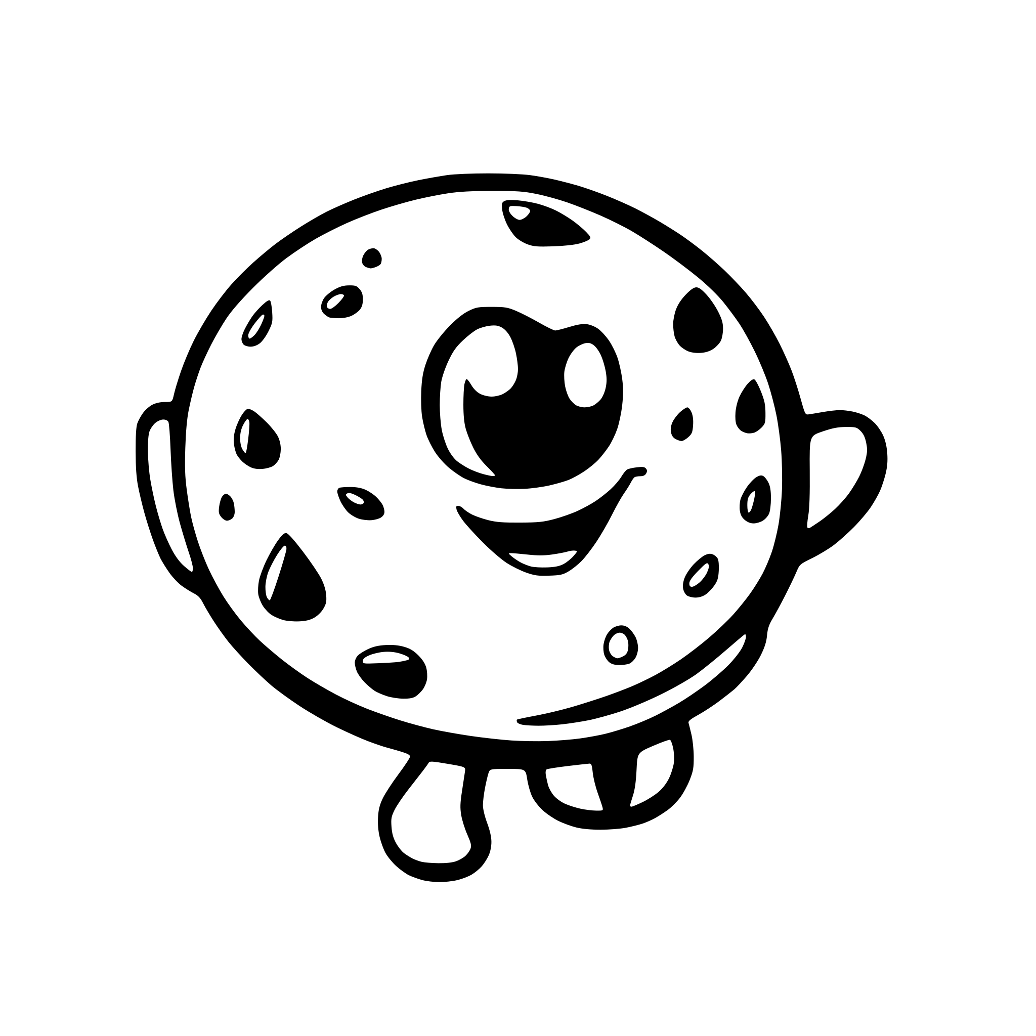 AI-generated SVG of 'Planetengetriebe'