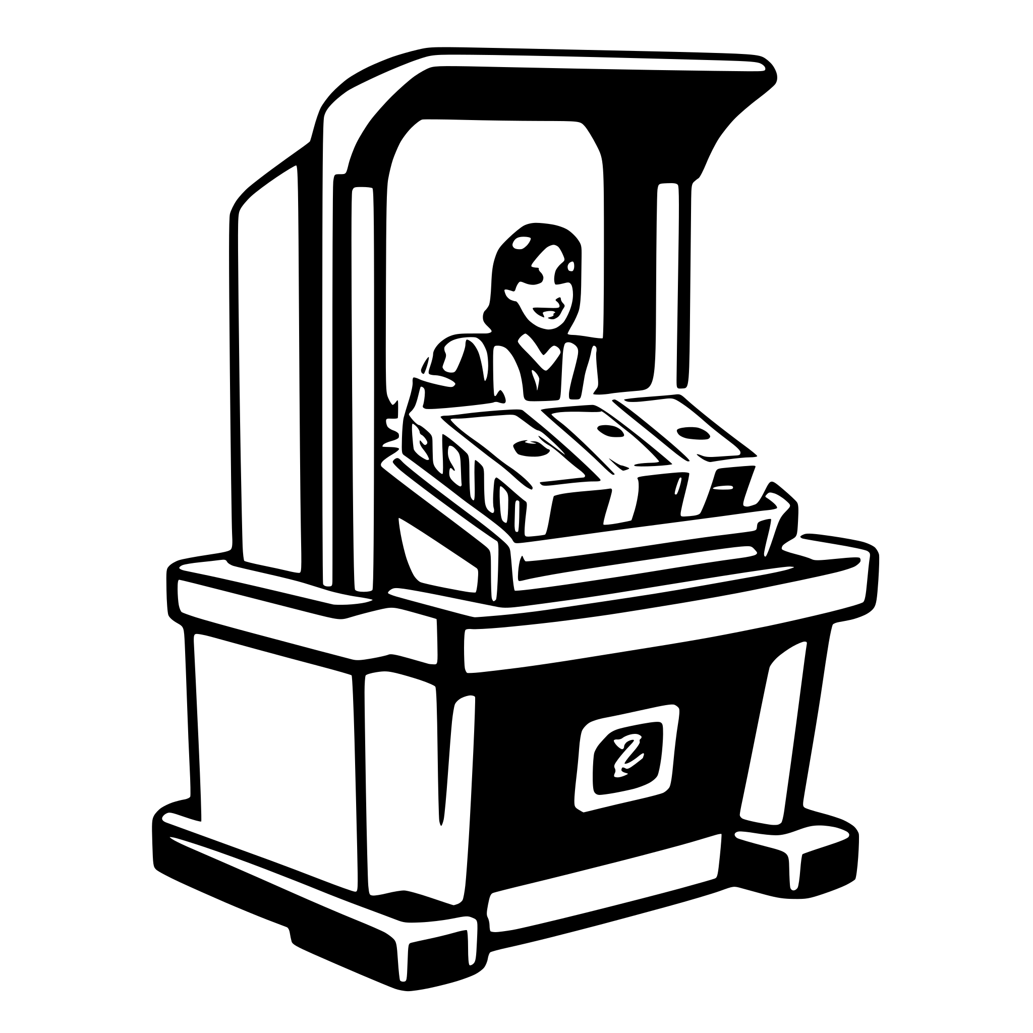 AI-generated SVG of a Animated cash loader