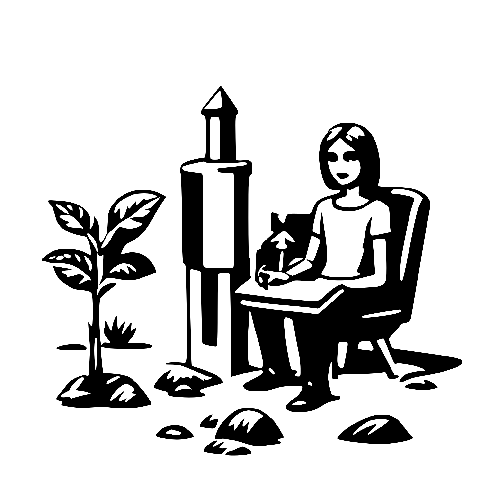 AI-generated SVG of 'no search results'
