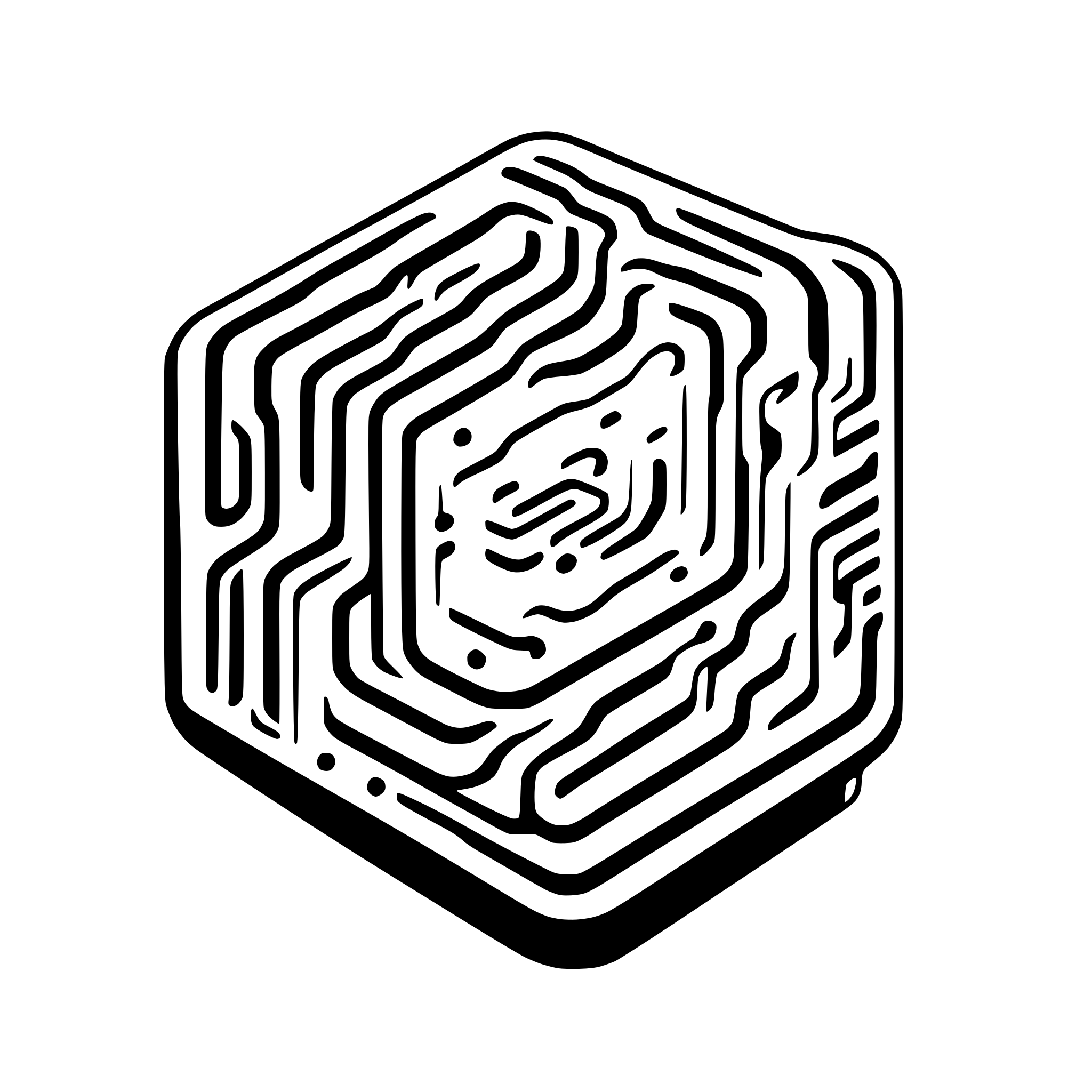AI-generated SVG of 'intricate rectangular microchip circuit'