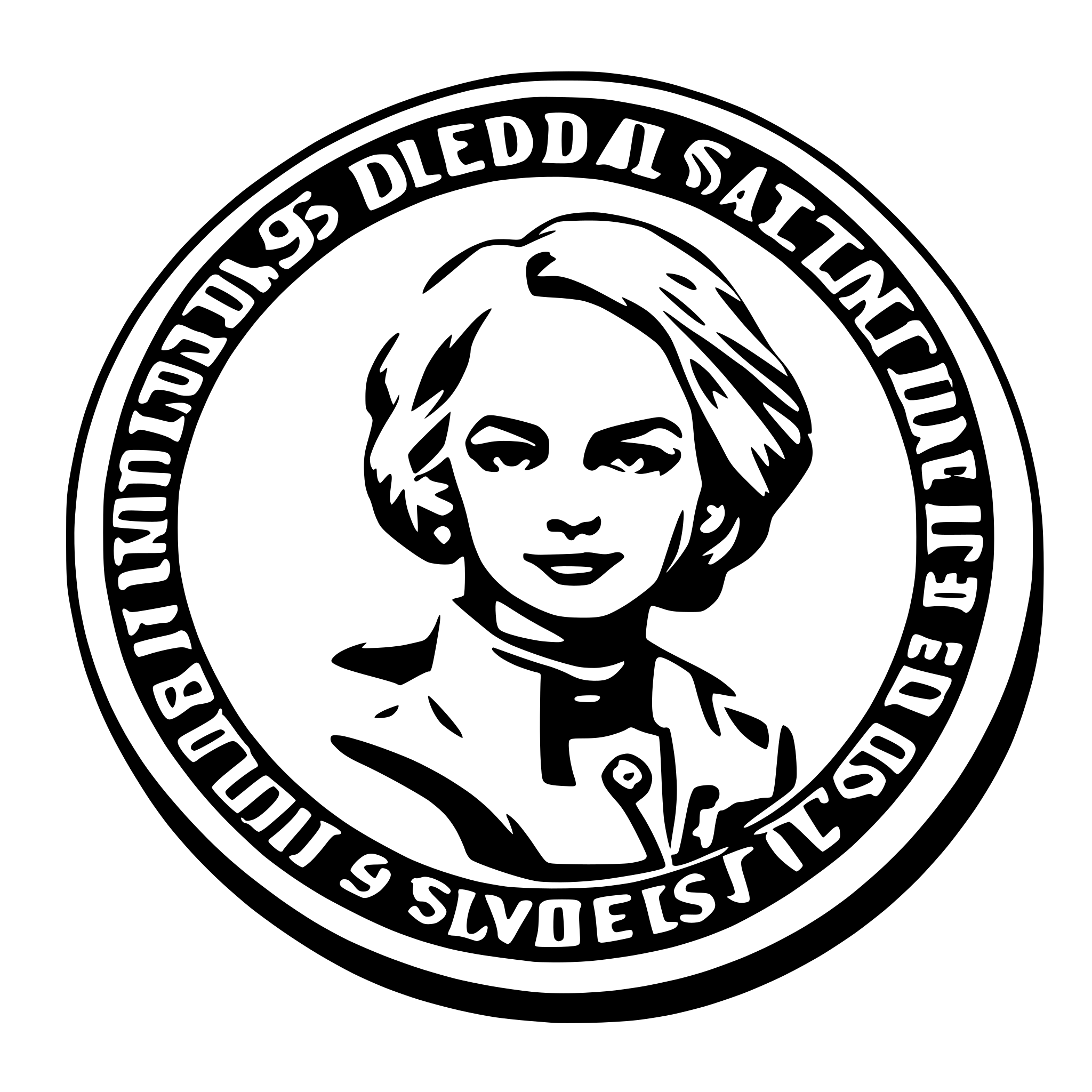 AI-generated SVG of a $5 COIN