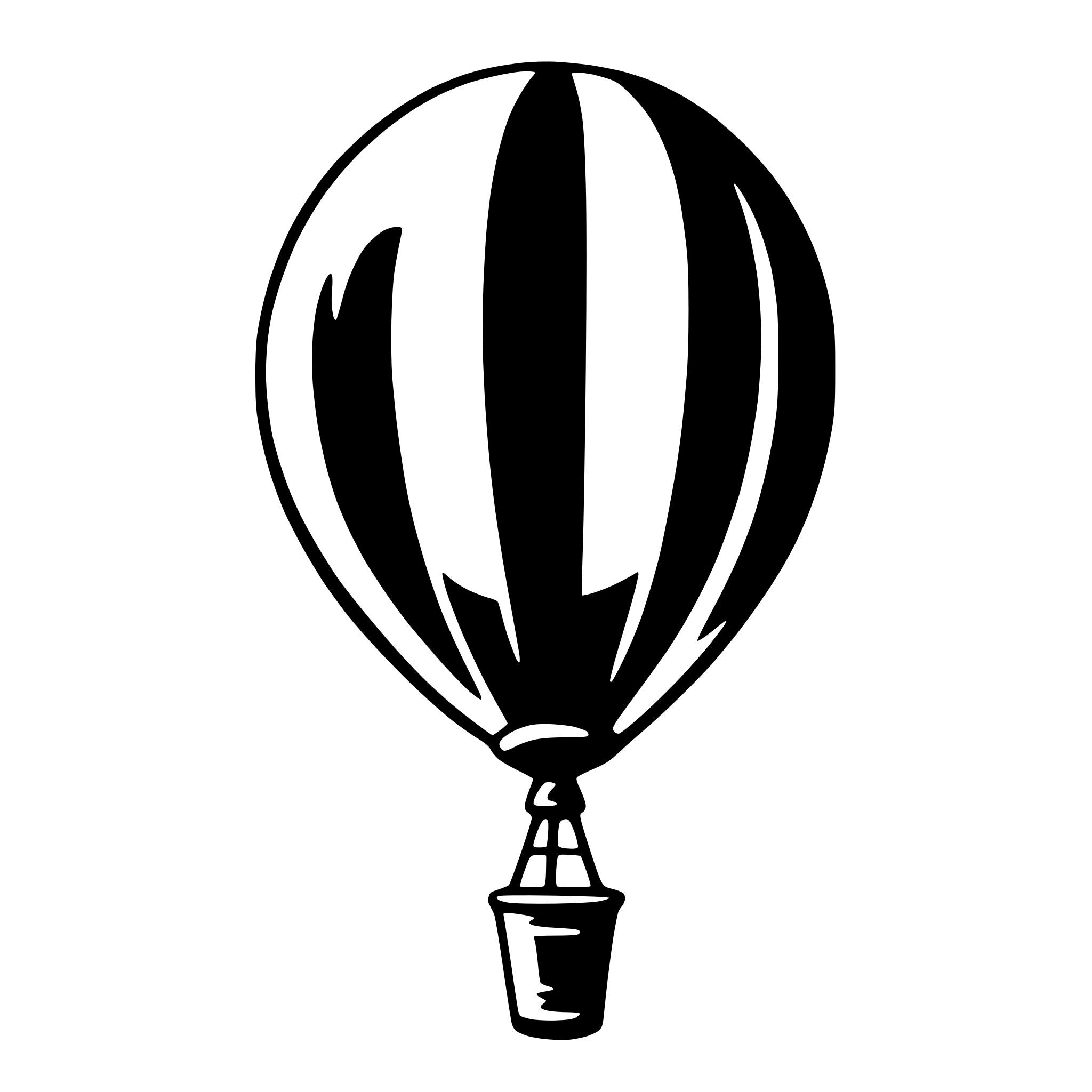 AI-generated SVG of a balloon