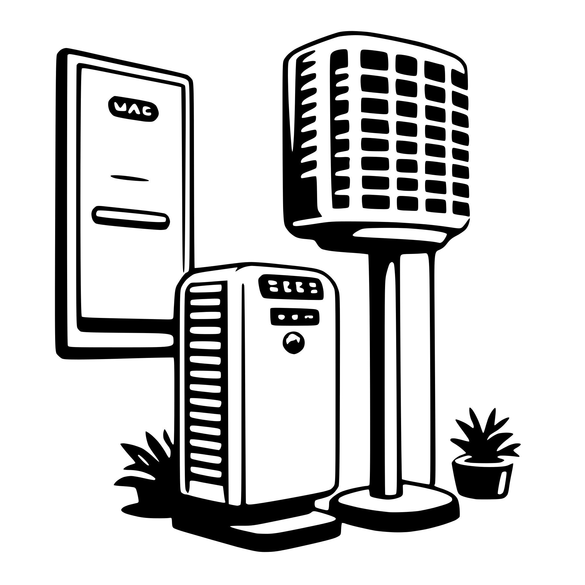 AI-generated SVG of a air conditioner