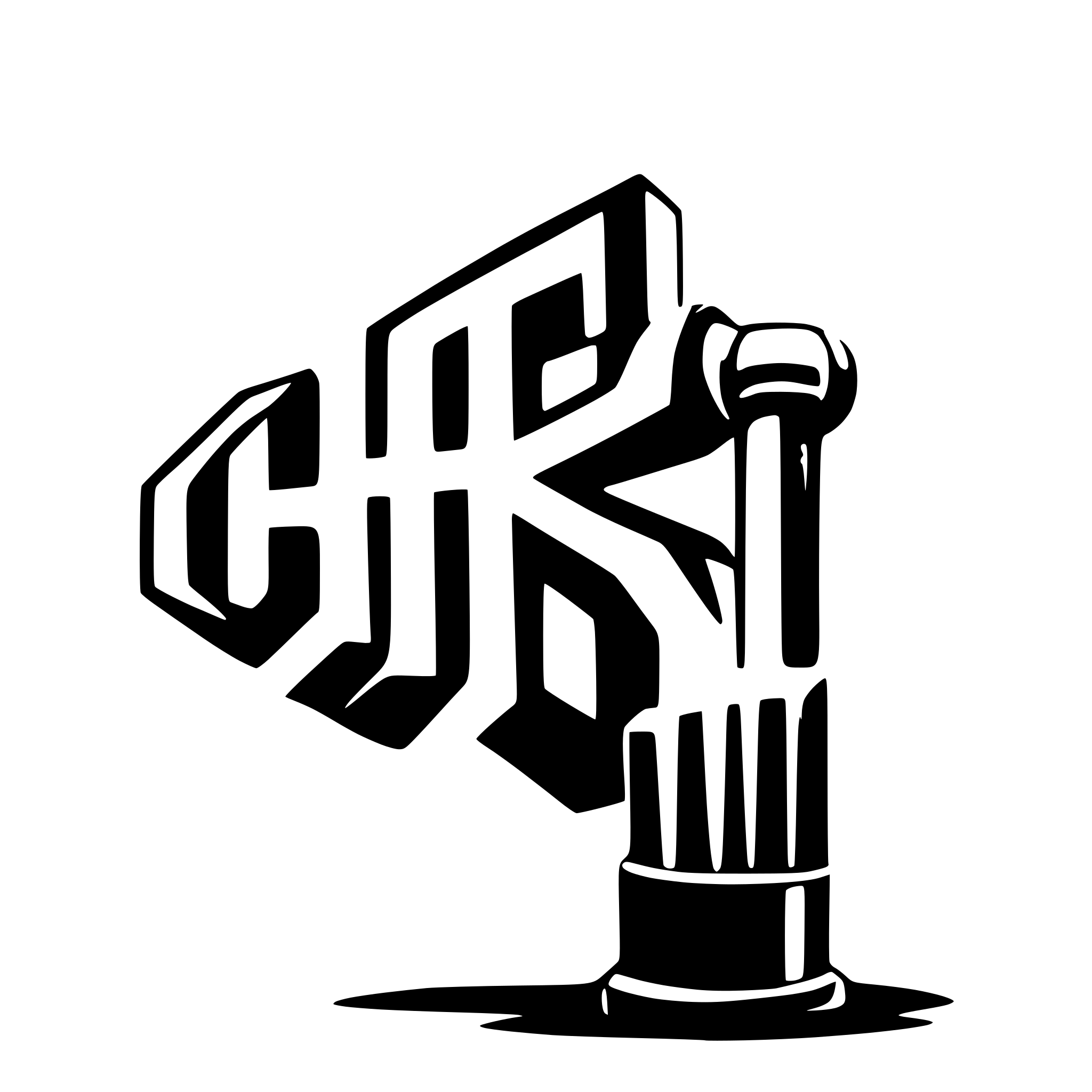 AI-generated SVG of 'write the word boost'