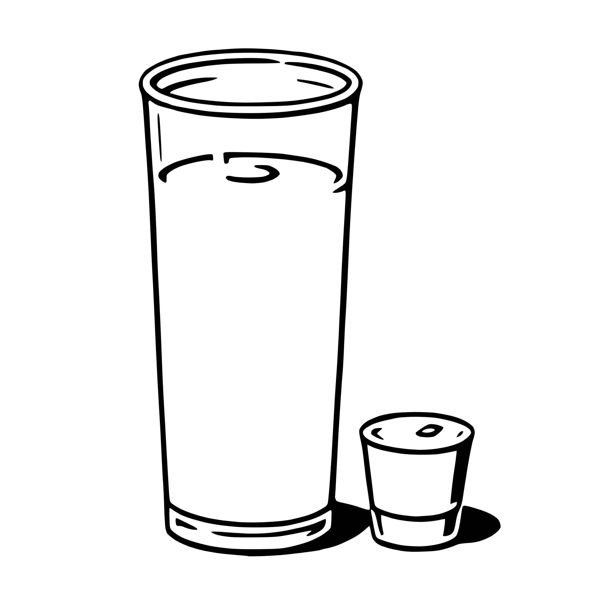 AI-generated SVG of a milk