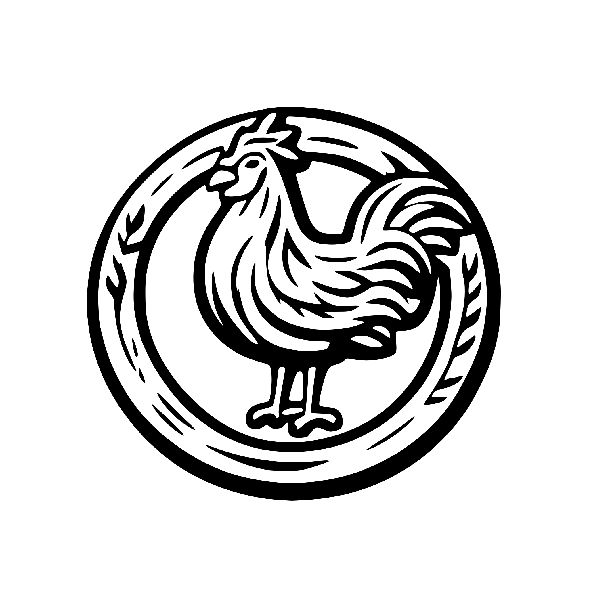 AI-generated SVG of a cock