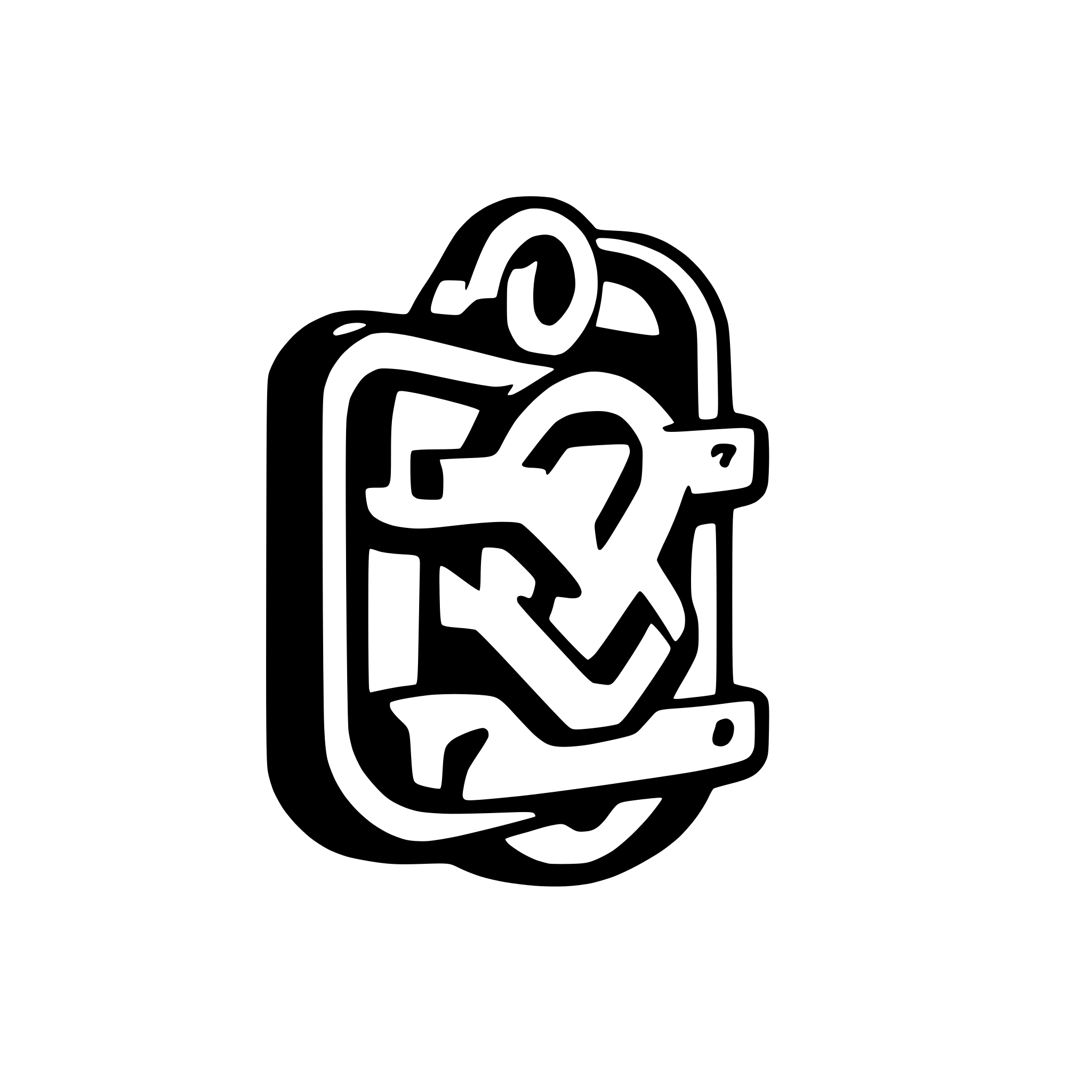 AI-generated SVG of a plugin icon heavy chain link