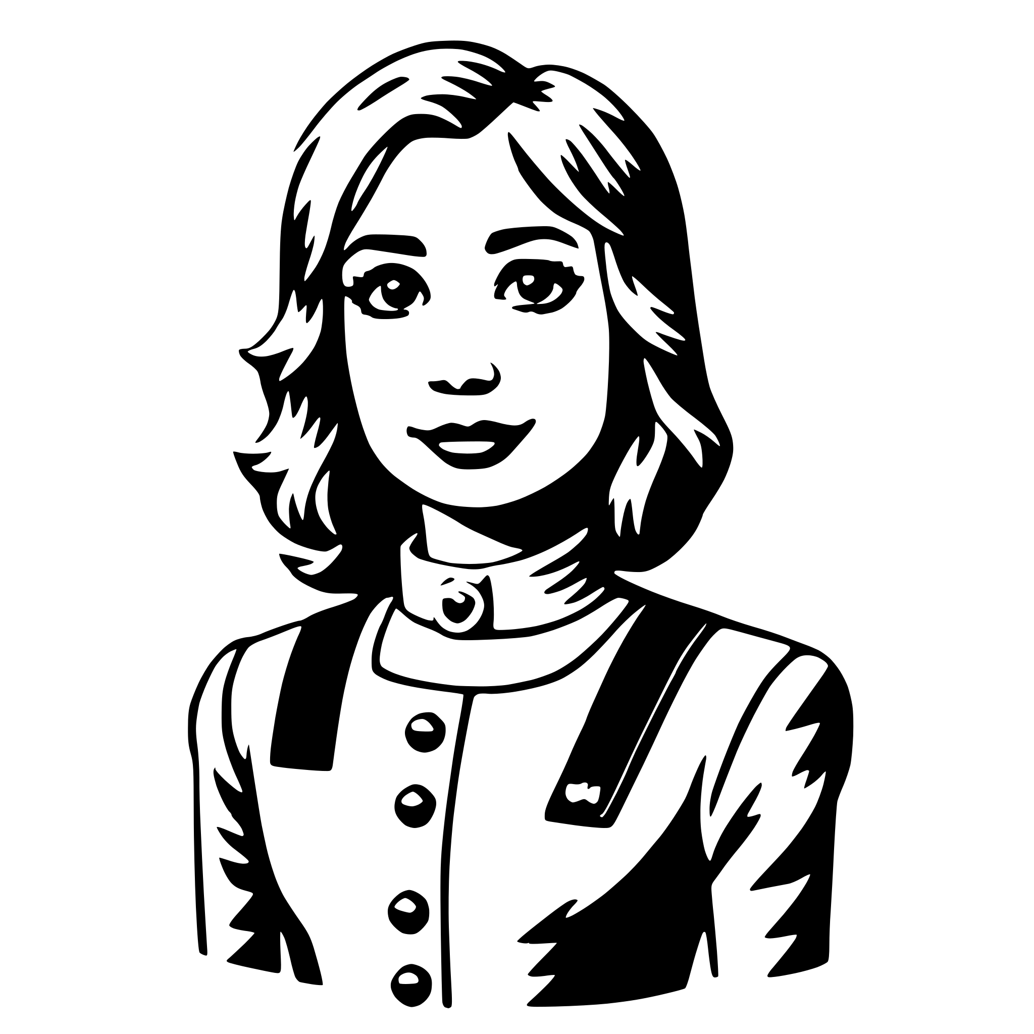 AI-generated SVG of 'dolly'