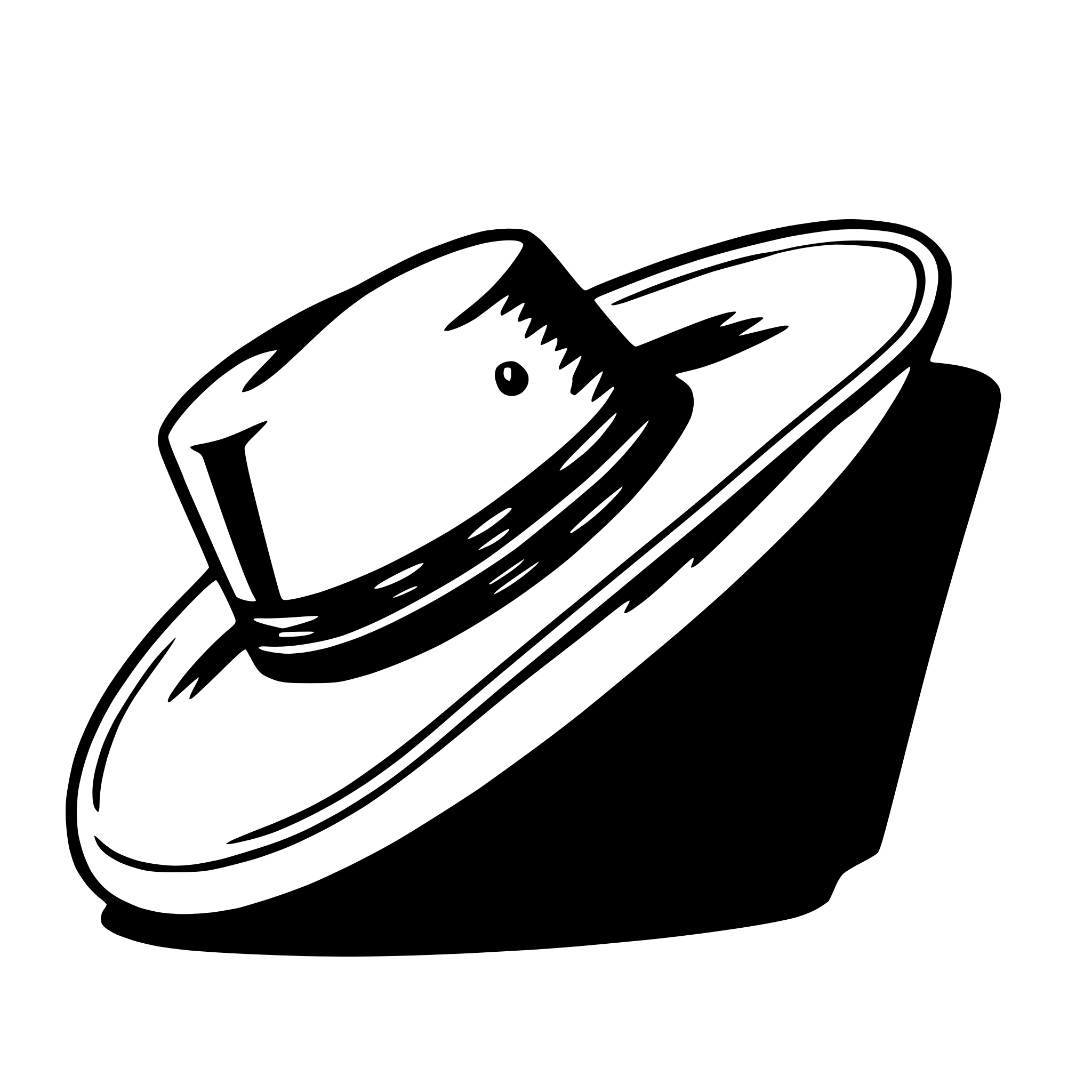 AI-generated SVG of 'sombrero'