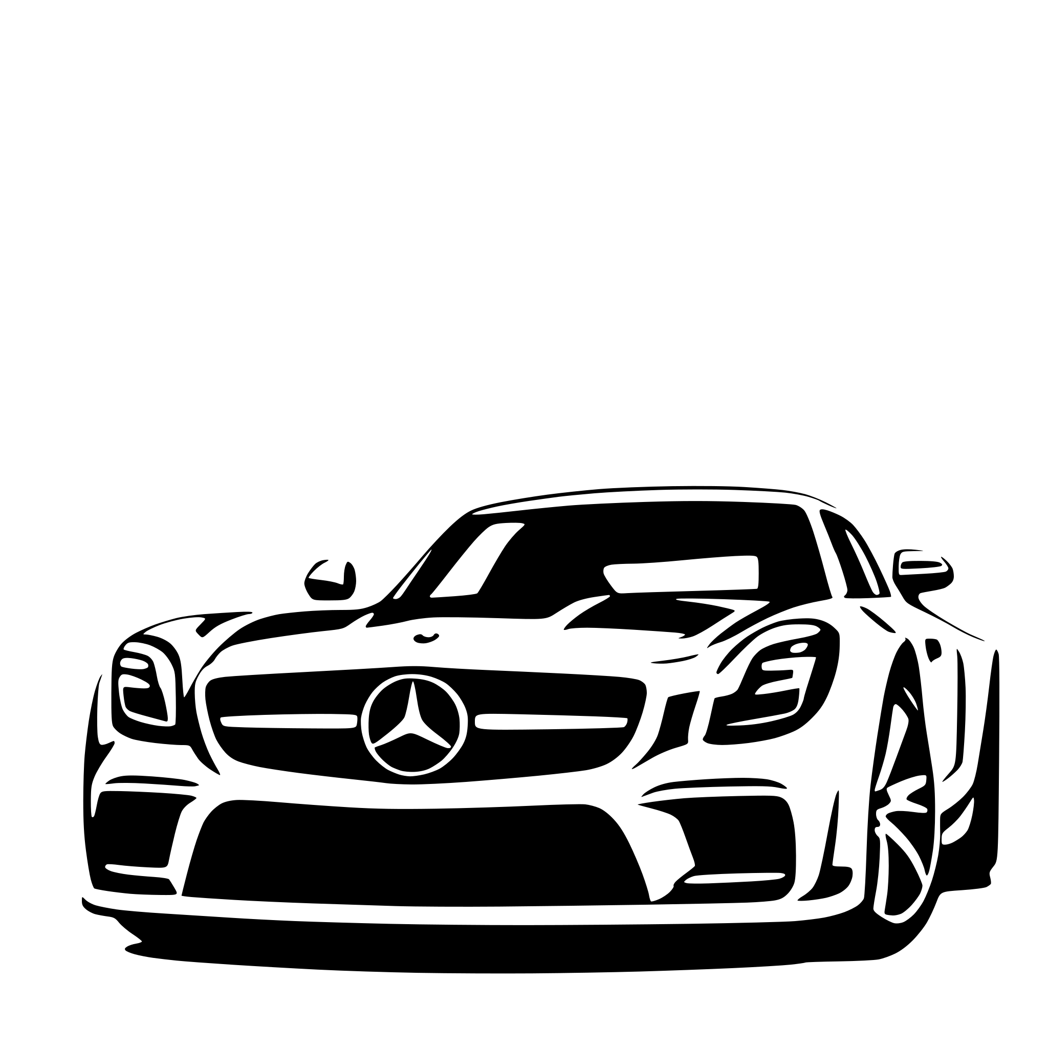 AI-generated SVG of a mercedes benz gt Face view with slight angle deviation with rear wing AI-generated SVG of a mercedes benz gt Face view with slight angle deviation with rear wing