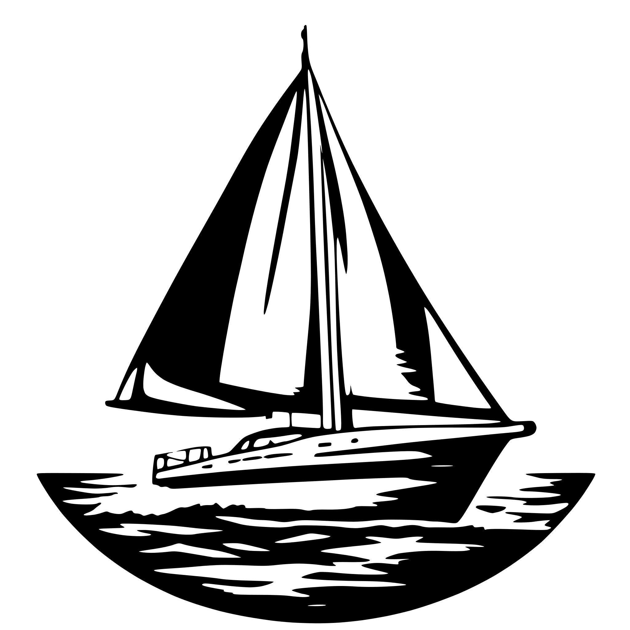 AI-generated SVG of 'Tayana 48ds sailboat logo'
