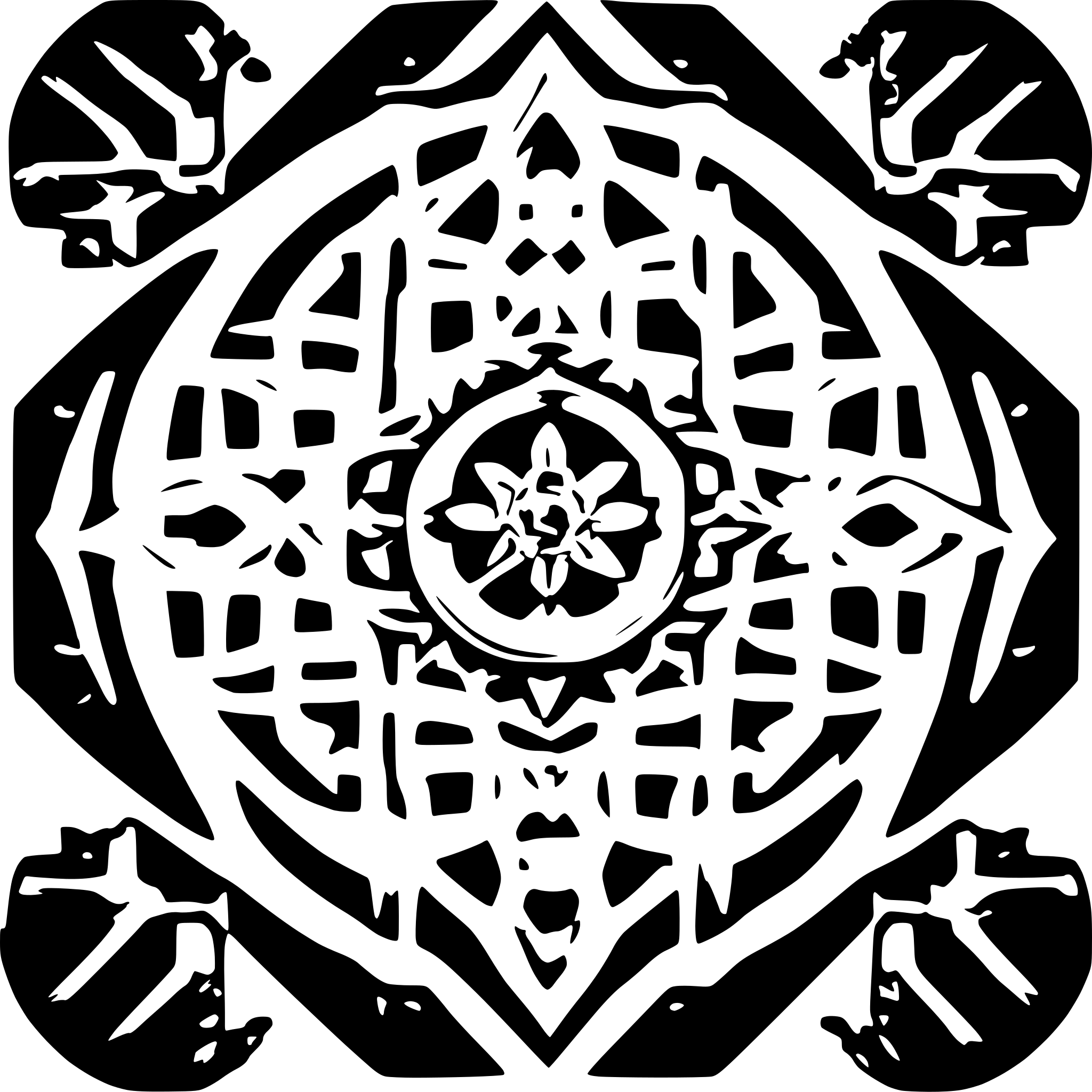 AI-generated SVG of a islamic pattern