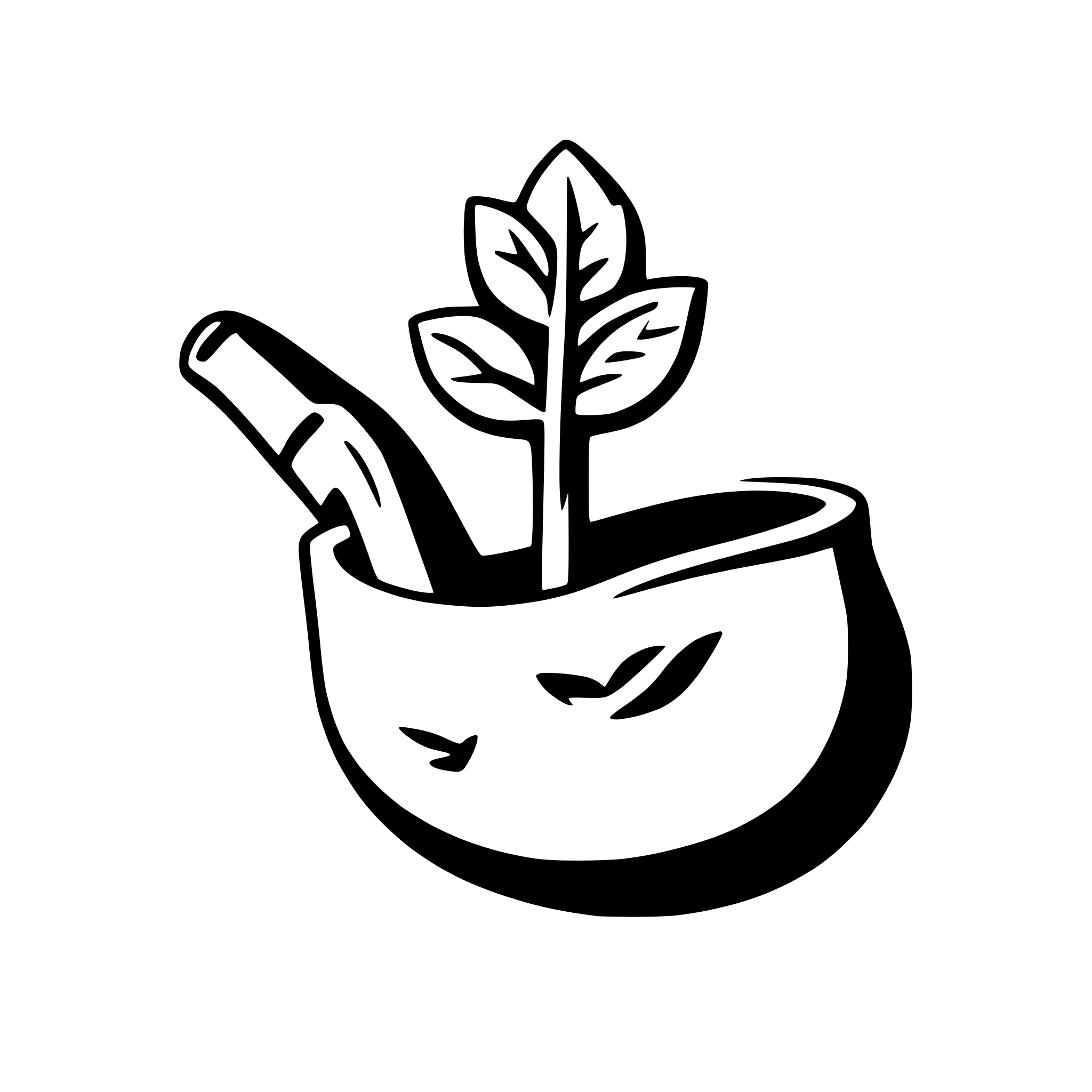 AI-generated SVG of 'minimalistic tobacco pipe icon'