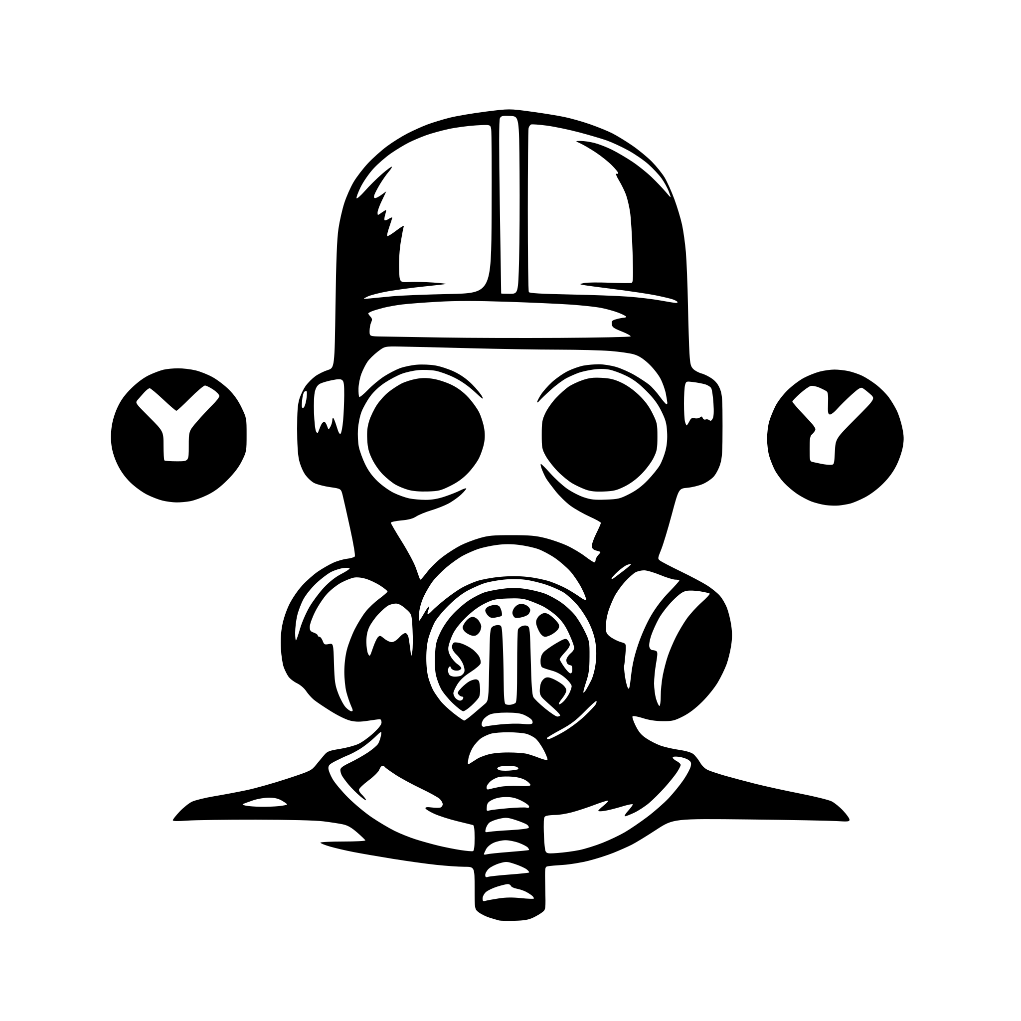 AI-generated SVG of a mute