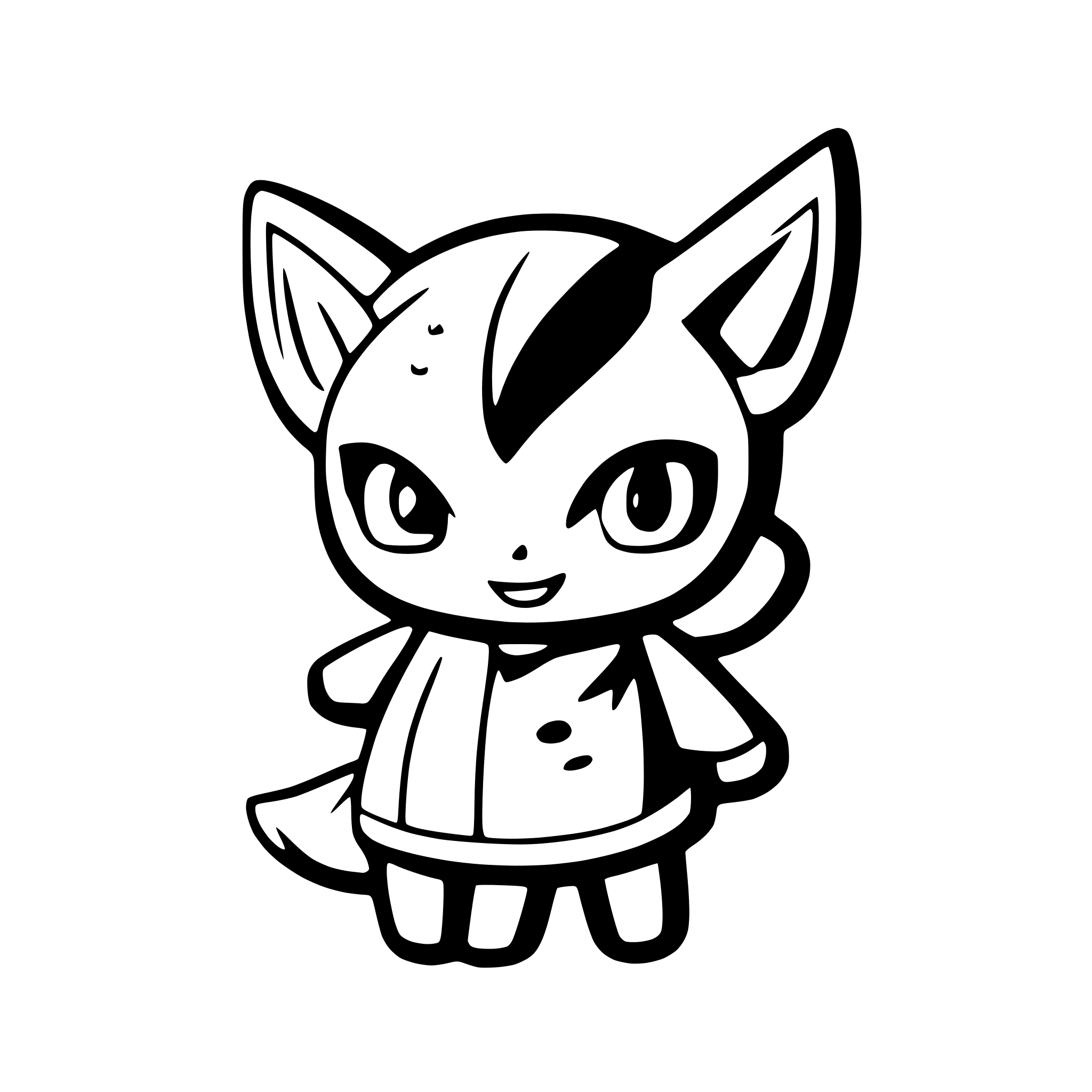 AI-generated SVG of 'manta style'
